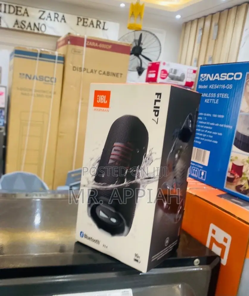 Unique Classic JBL Flip 7 Wireless Bluetooth Speaker(Black)