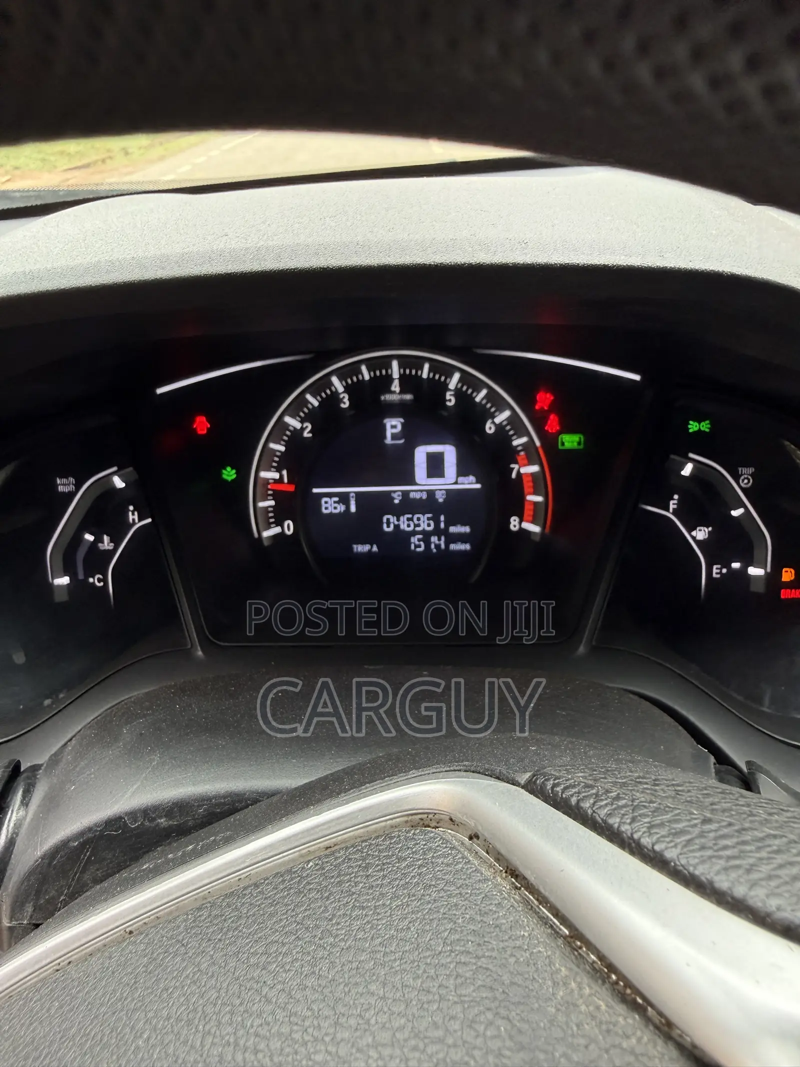 Honda Civic LX 4dr Sedan (2.0L 4cyl) 2016 Black