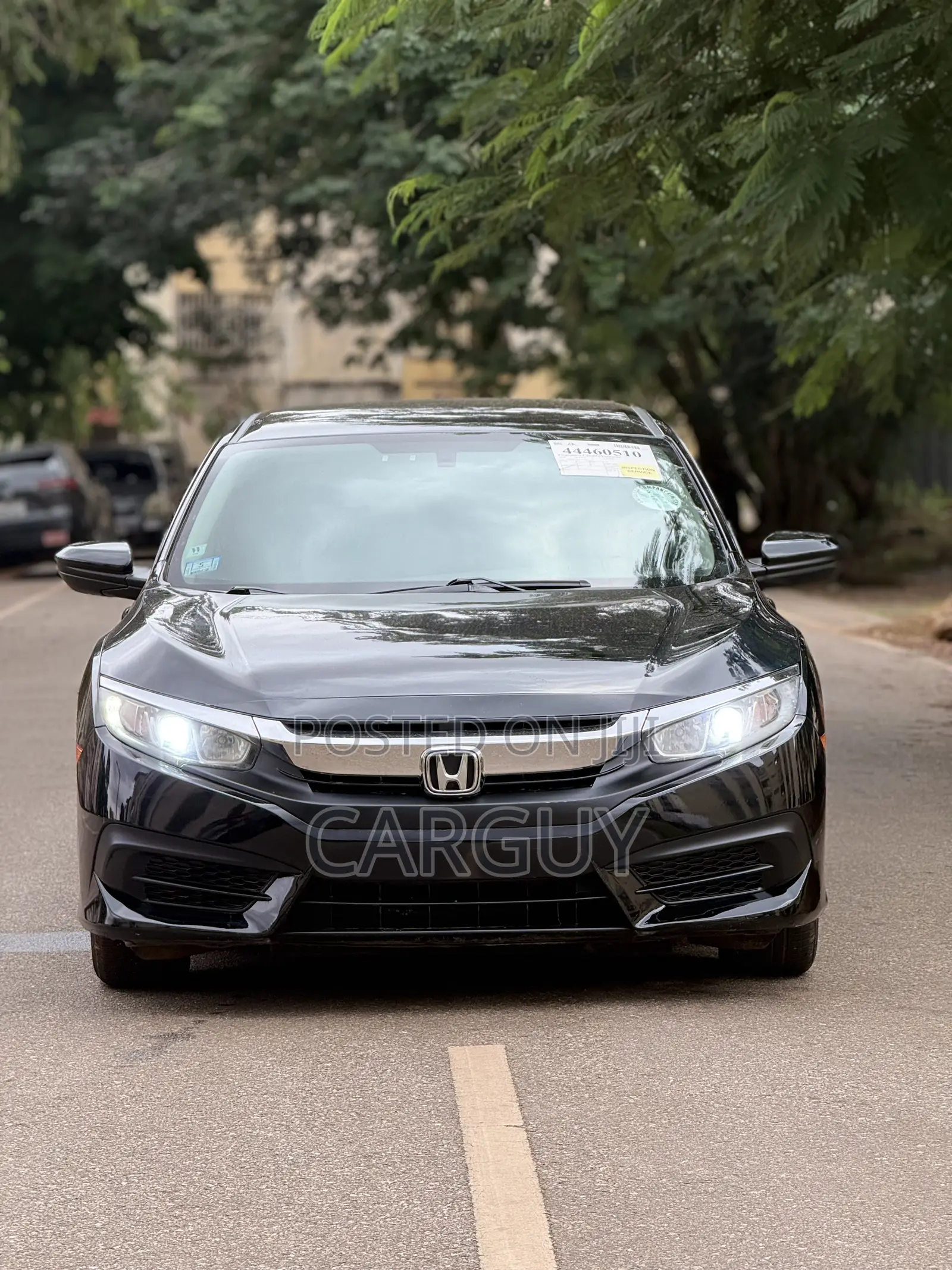 Honda Civic LX 4dr Sedan (2.0L 4cyl) 2016 Black