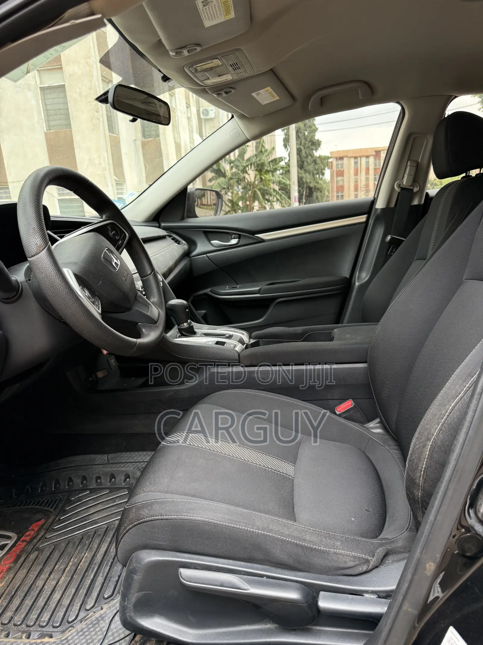 Honda Civic LX 4dr Sedan (2.0L 4cyl) 2016 Black