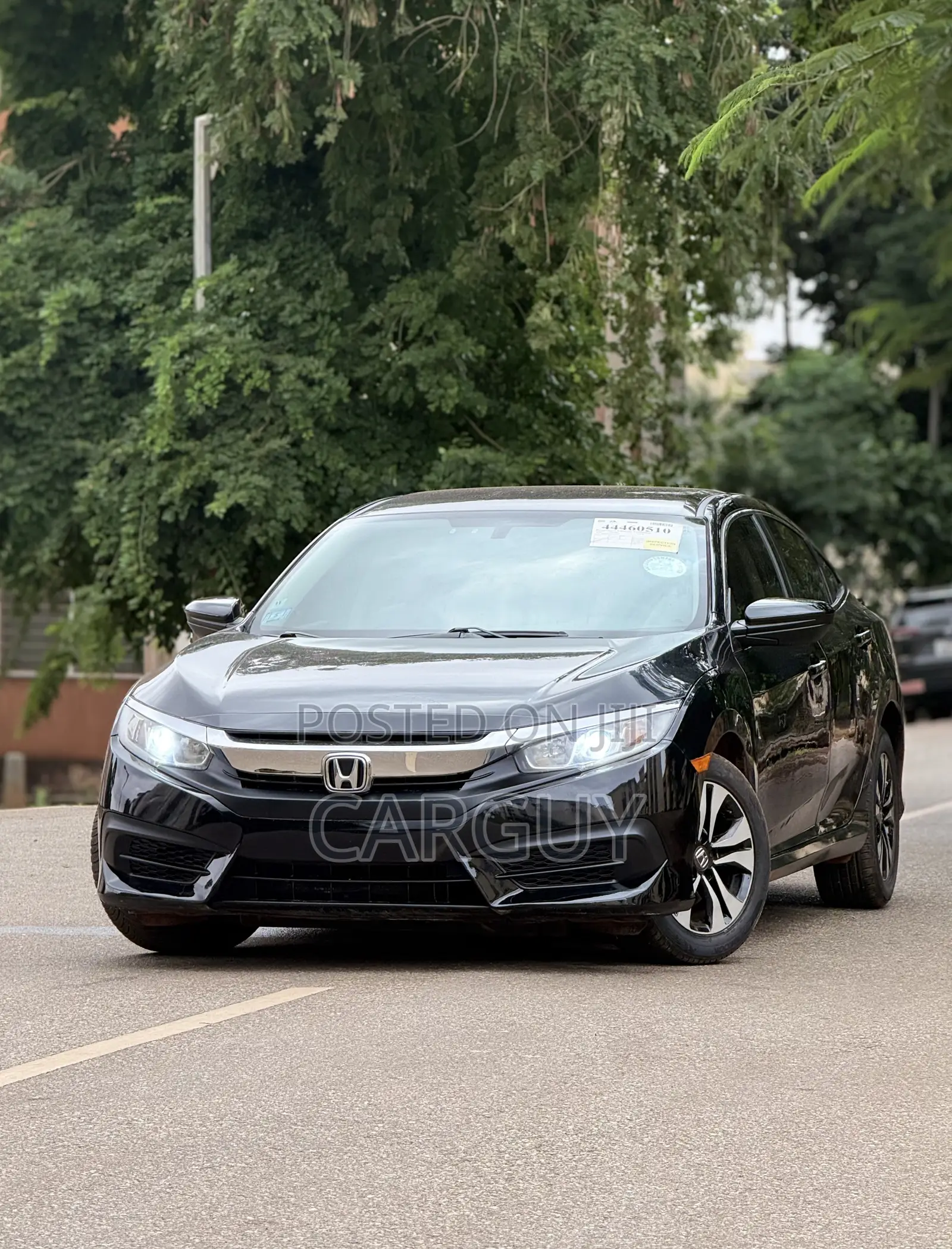 Honda Civic LX 4dr Sedan (2.0L 4cyl) 2016 Black