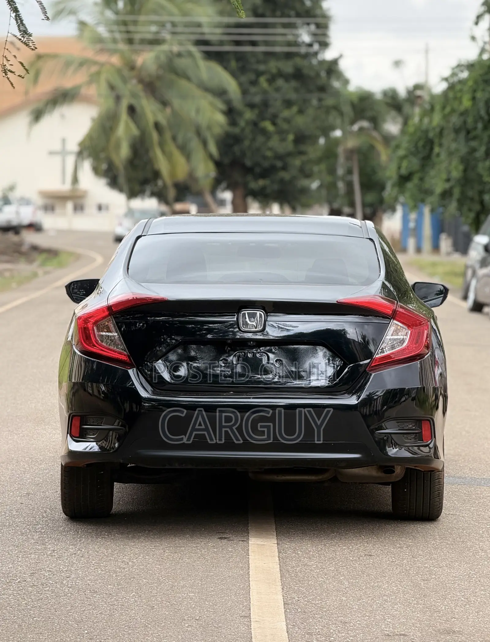Honda Civic LX 4dr Sedan (2.0L 4cyl) 2016 Black