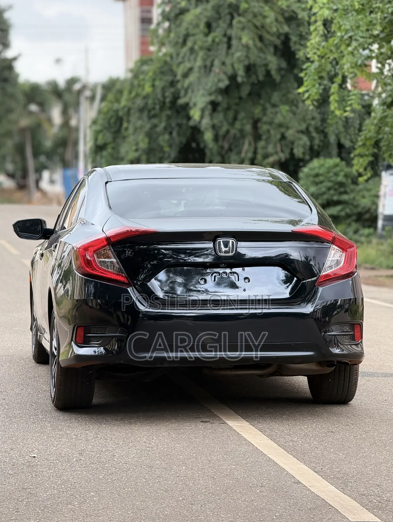 Honda Civic LX 4dr Sedan (2.0L 4cyl) 2016 Black