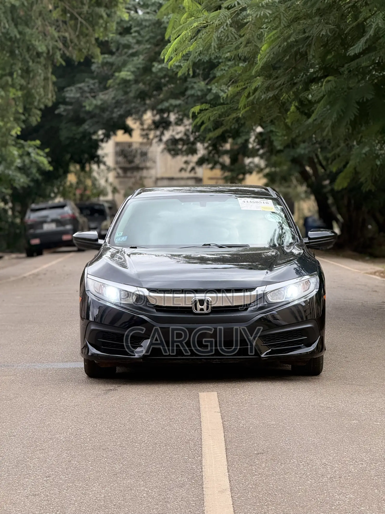 Honda Civic LX 4dr Sedan (2.0L 4cyl) 2016 Black