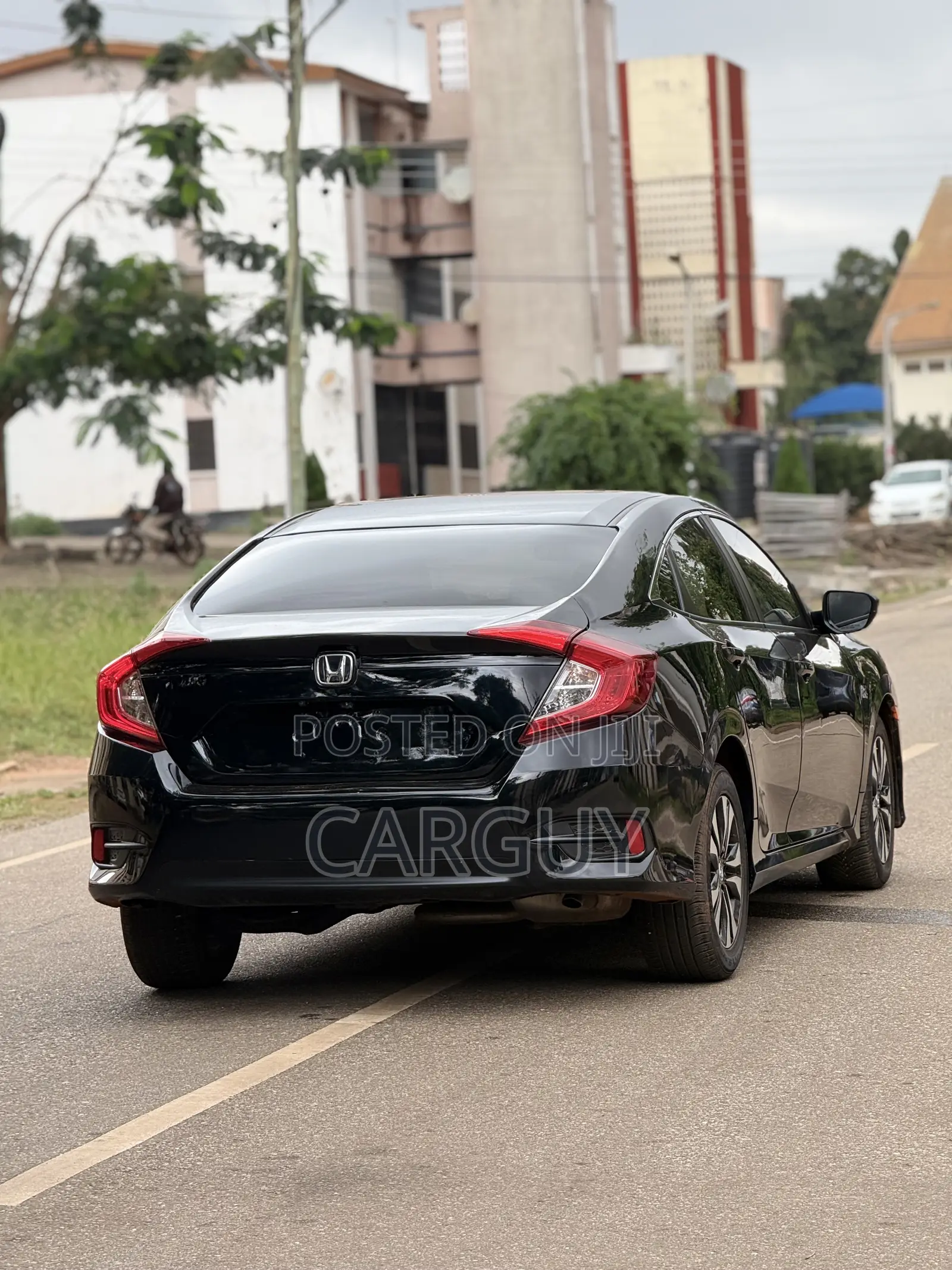 Honda Civic LX 4dr Sedan (2.0L 4cyl) 2016 Black