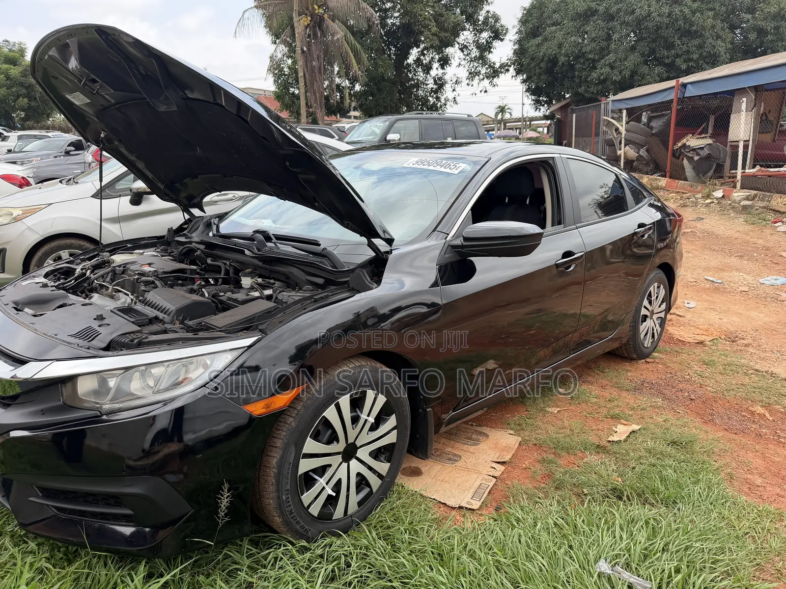 Honda Civic LX 4dr Sedan (2.0L 4cyl) 2016 Black