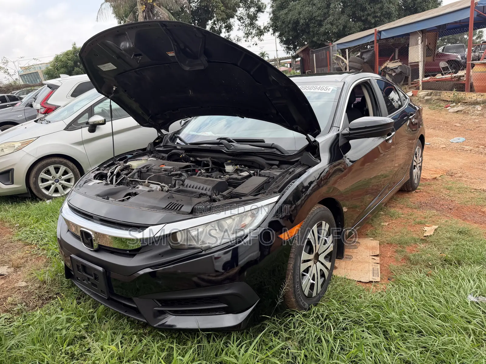 Honda Civic LX 4dr Sedan (2.0L 4cyl) 2016 Black