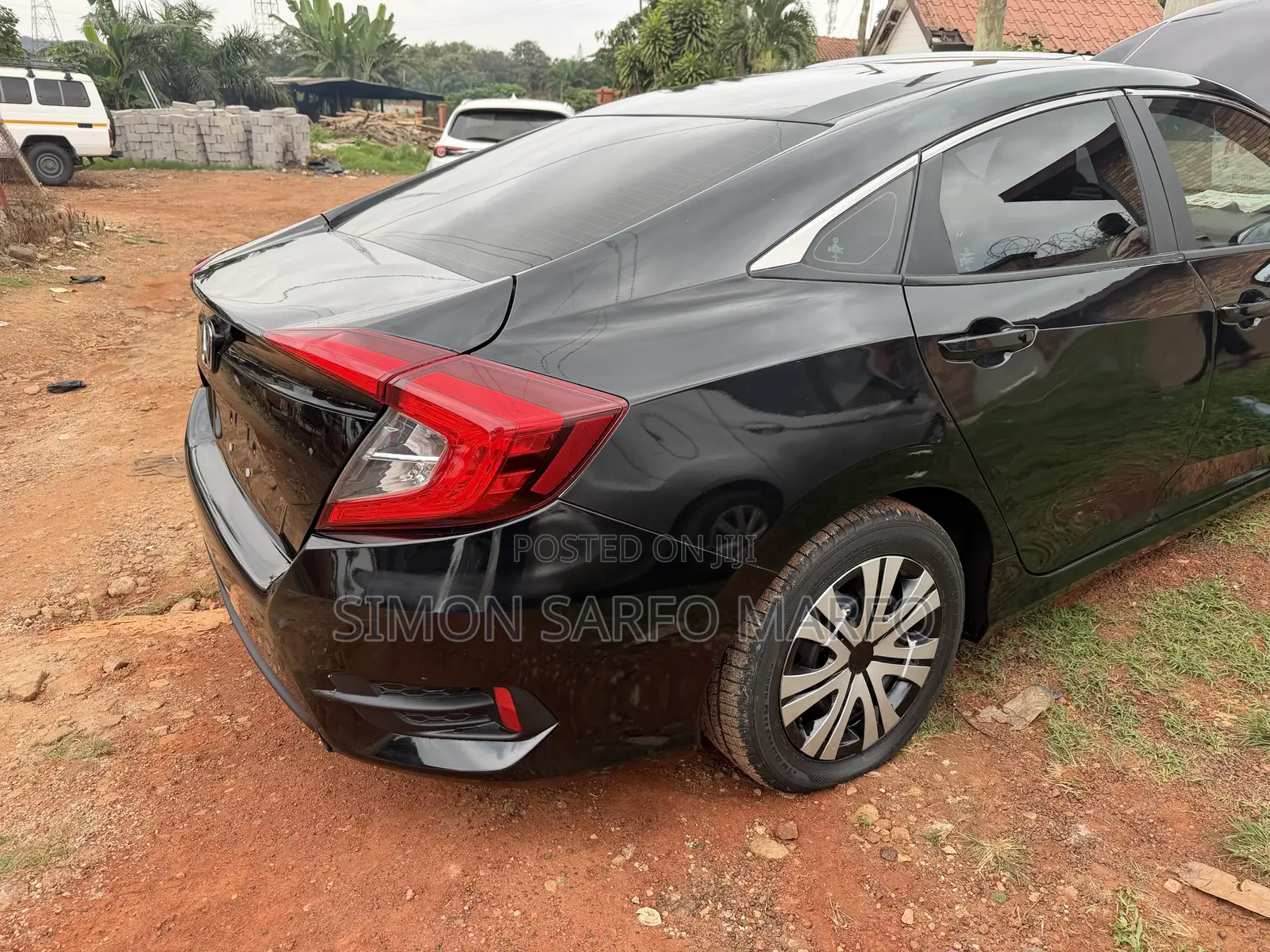 Honda Civic LX 4dr Sedan (2.0L 4cyl) 2016 Black
