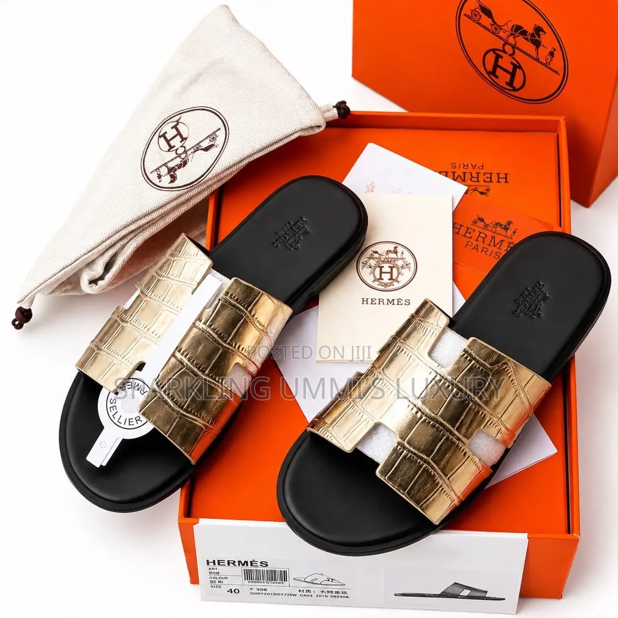 Premium High Grade Quality Hermès Izmir Sandal
