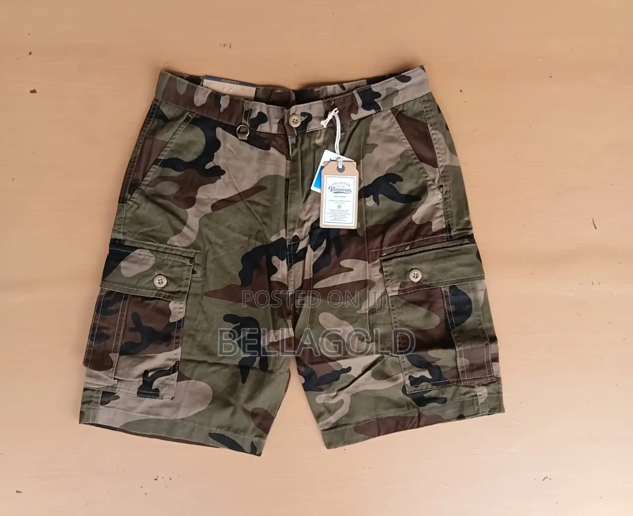 Camo Cargo Shorts