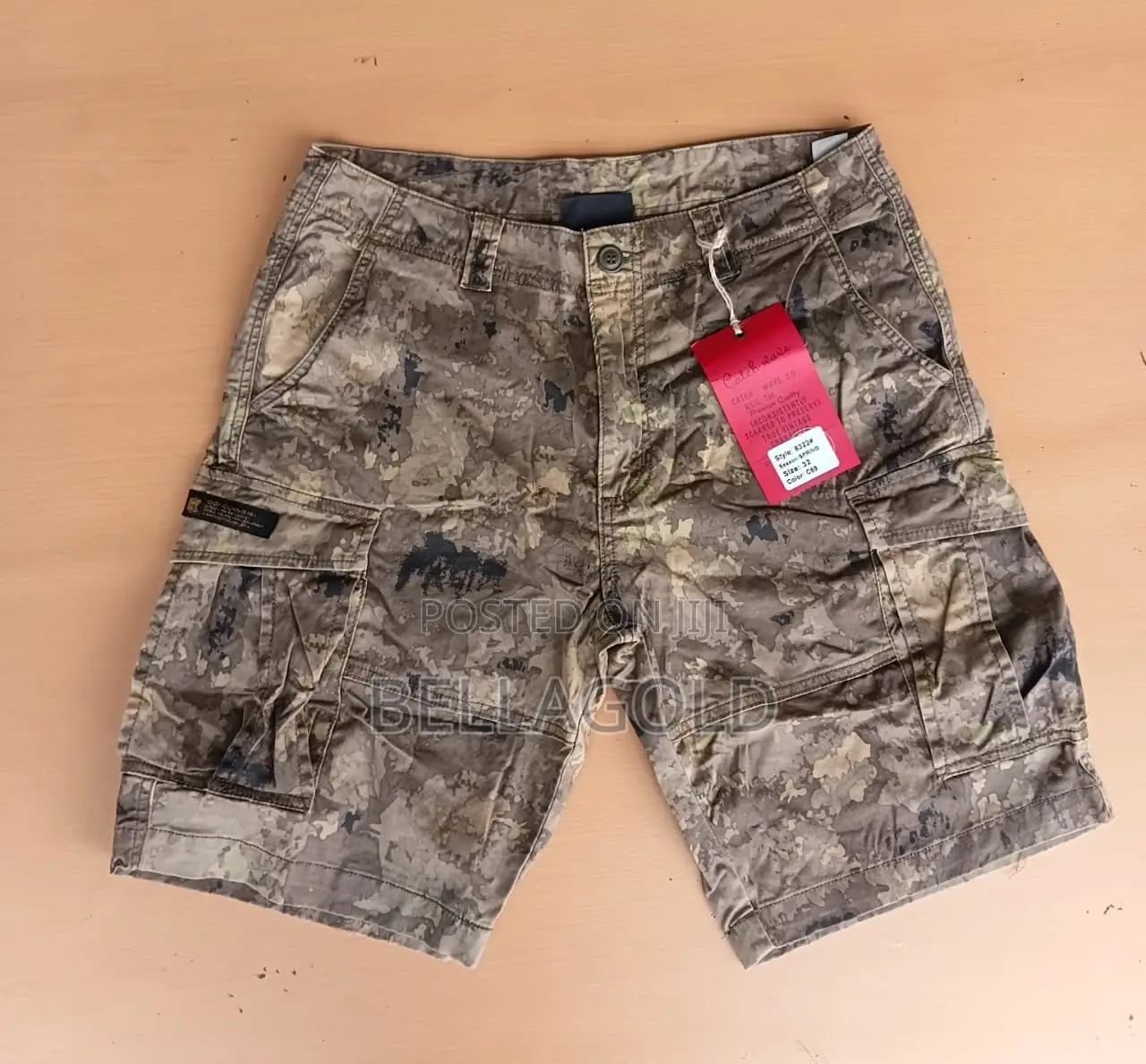 Camo Cargo Shorts