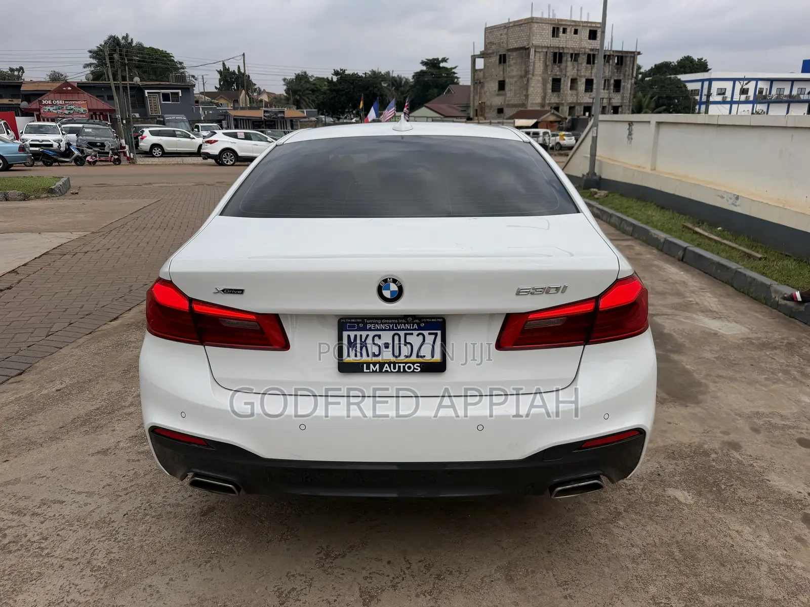 BMW 530i 2020 White