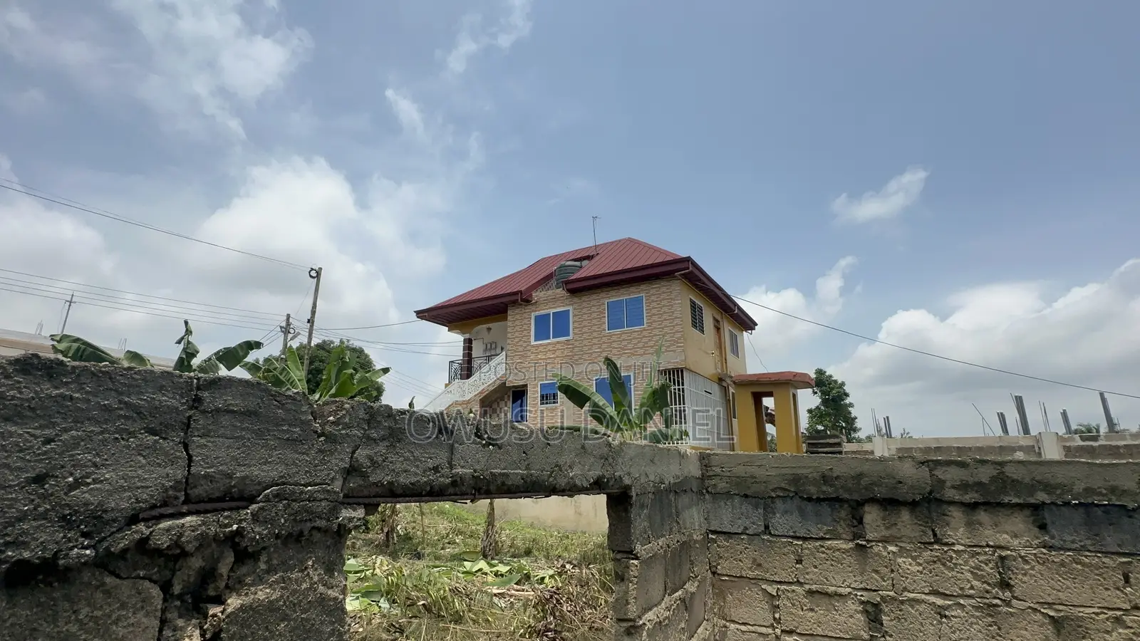 Hostel Land for Sale in Tech Boadi