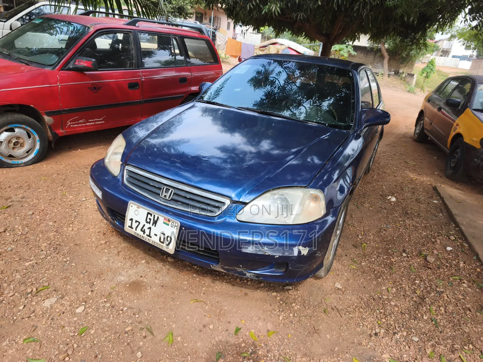 Honda Civic LX 4dr Sedan 2000 Blue