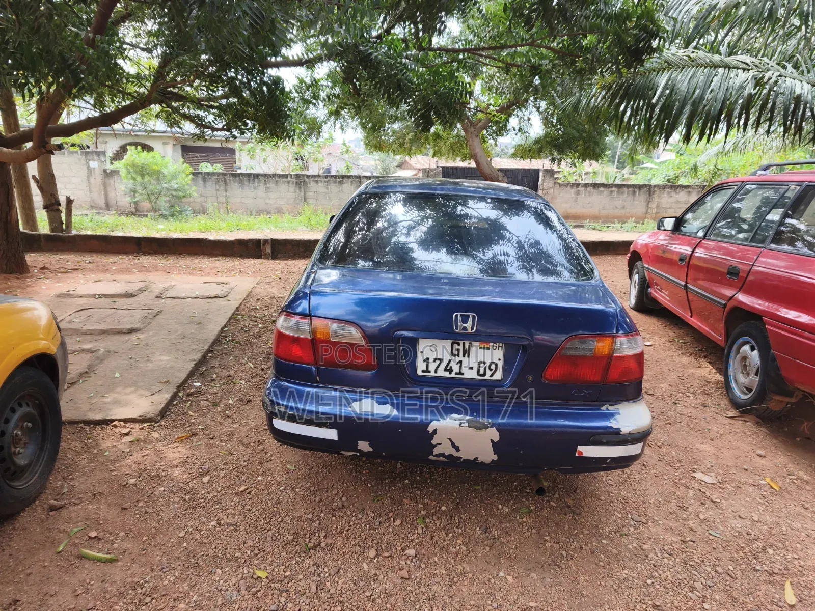 Honda Civic LX 4dr Sedan 2000 Blue