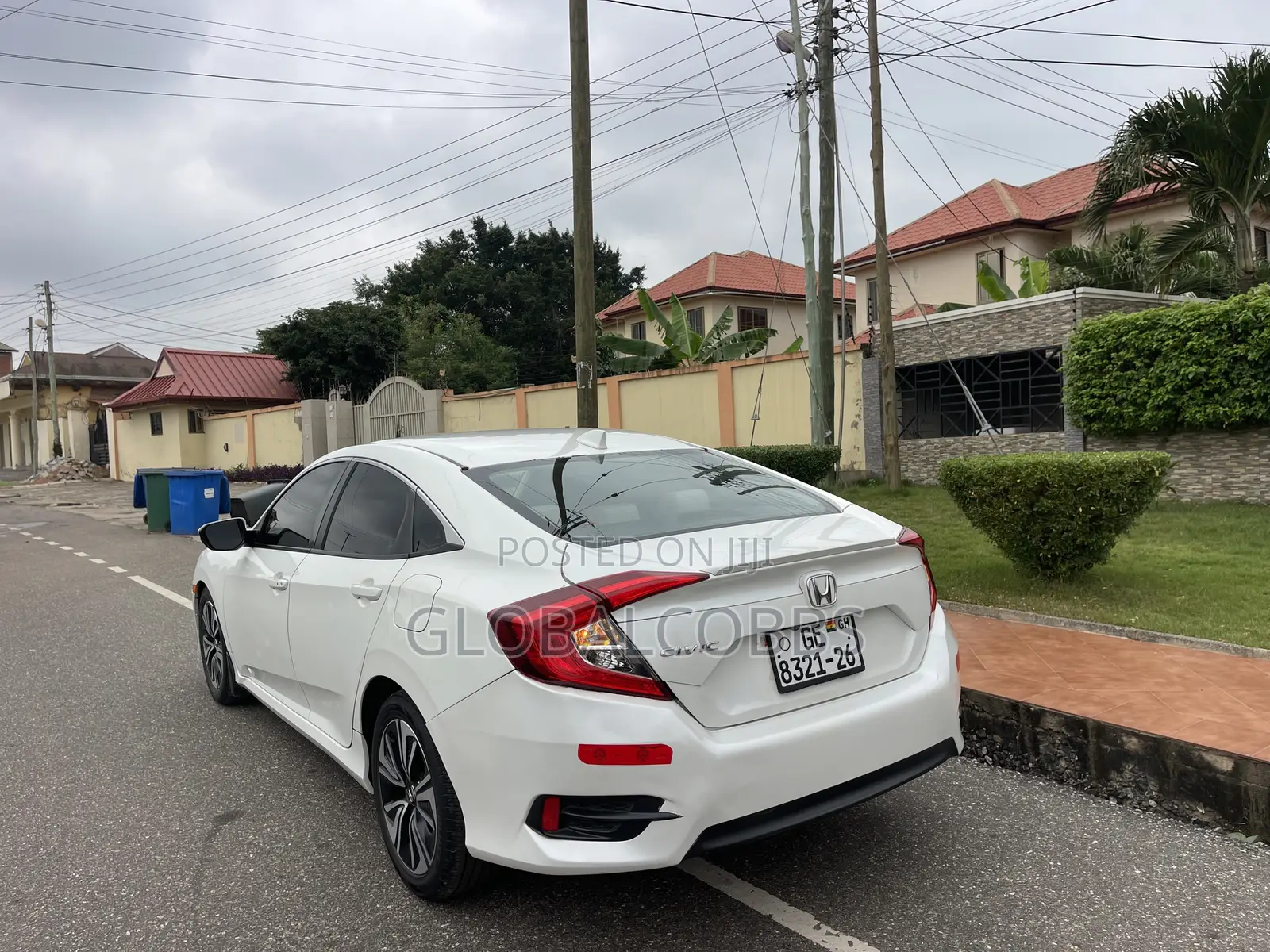 Honda Civic EX-L 4dr Sedan (1.5L 4cyl) 2017 White