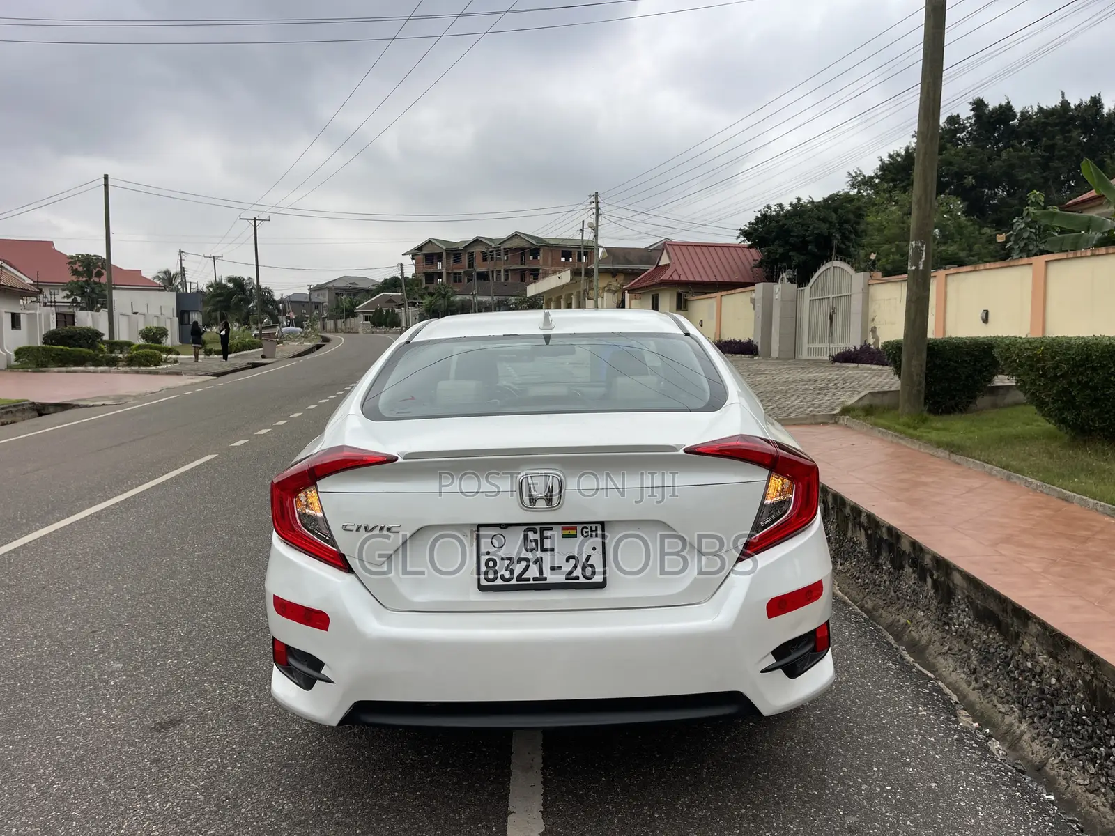 Honda Civic EX-L 4dr Sedan (1.5L 4cyl) 2017 White