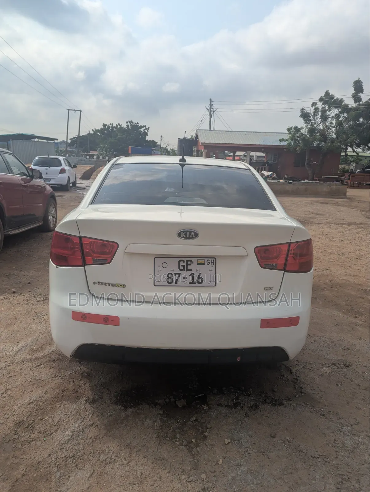 Kia Forte EX Sedan 2012 White