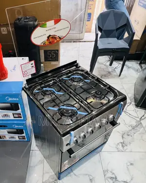 Sufficient Ferre 60x60cm 4 Gas Burner With Grill(Gray)..