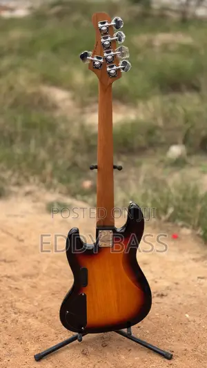 Premium Sunburst Luxars Active Bass Guitar
