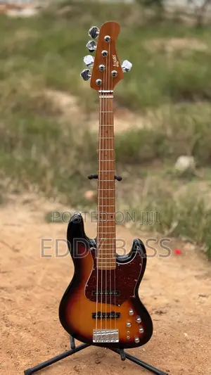 Premium Sunburst Luxars Active Bass Guitar