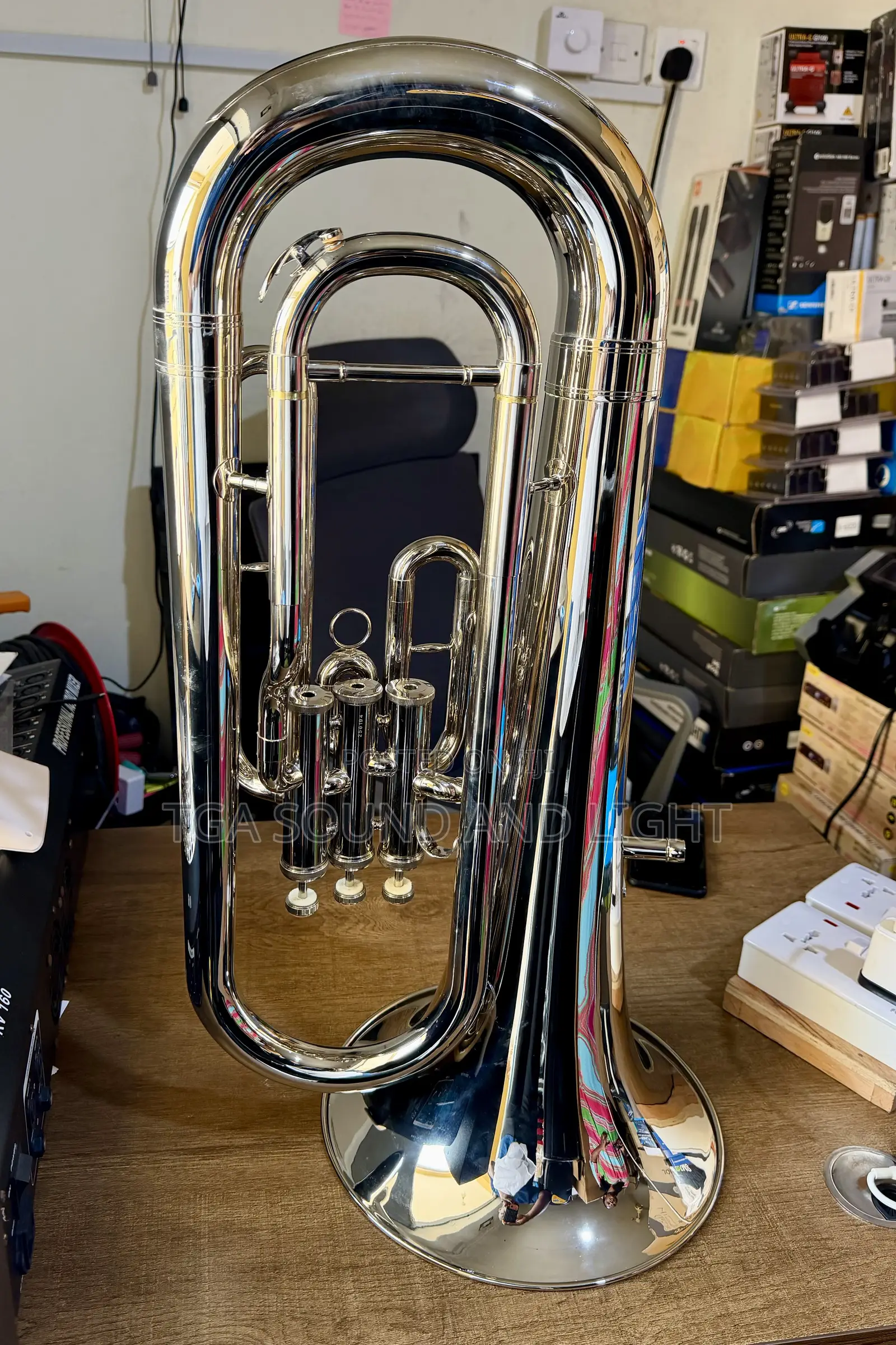 Yamaha 3 Valves Silver Euphonium