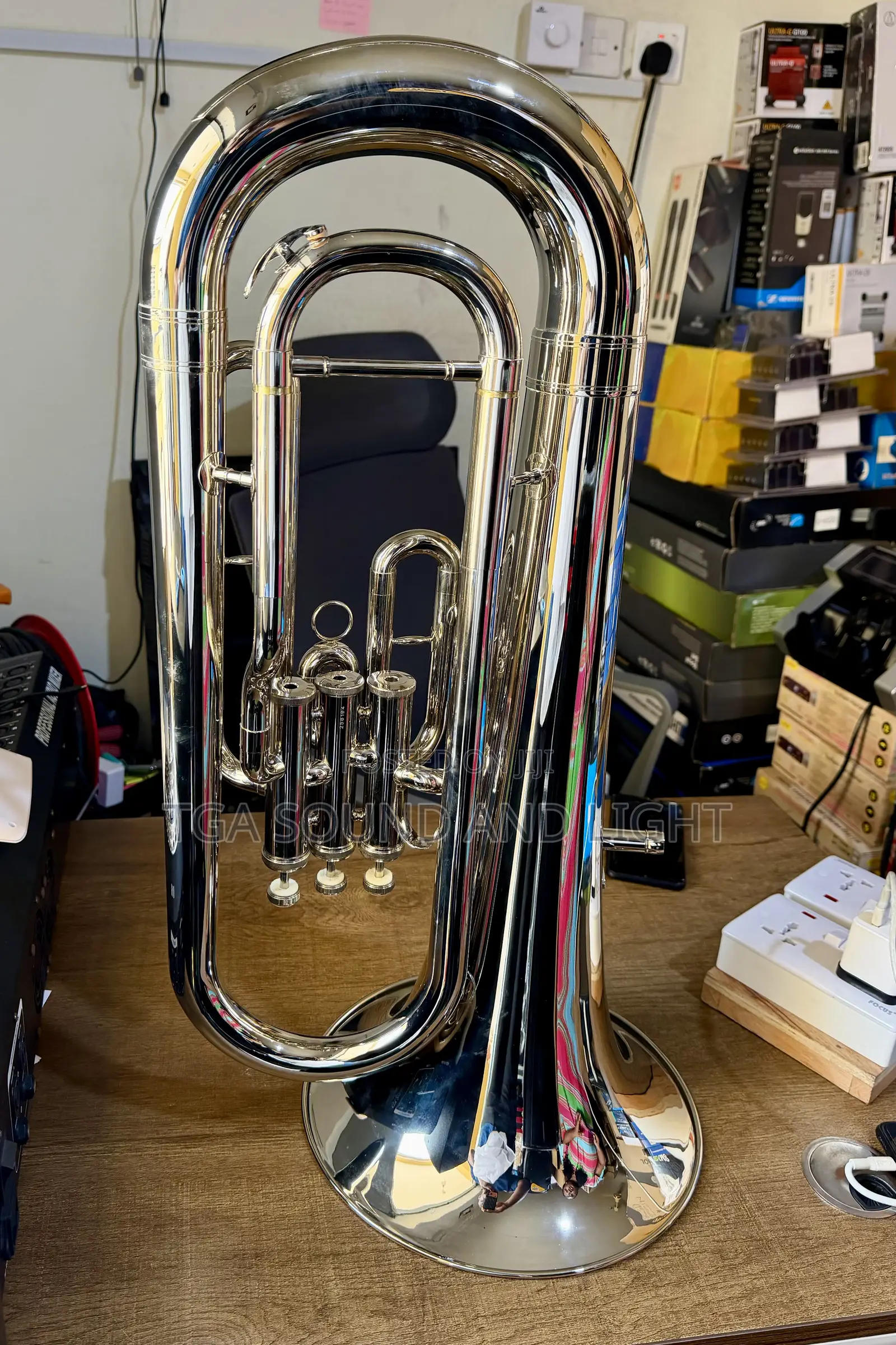 Yamaha 3 Valves Silver Euphonium