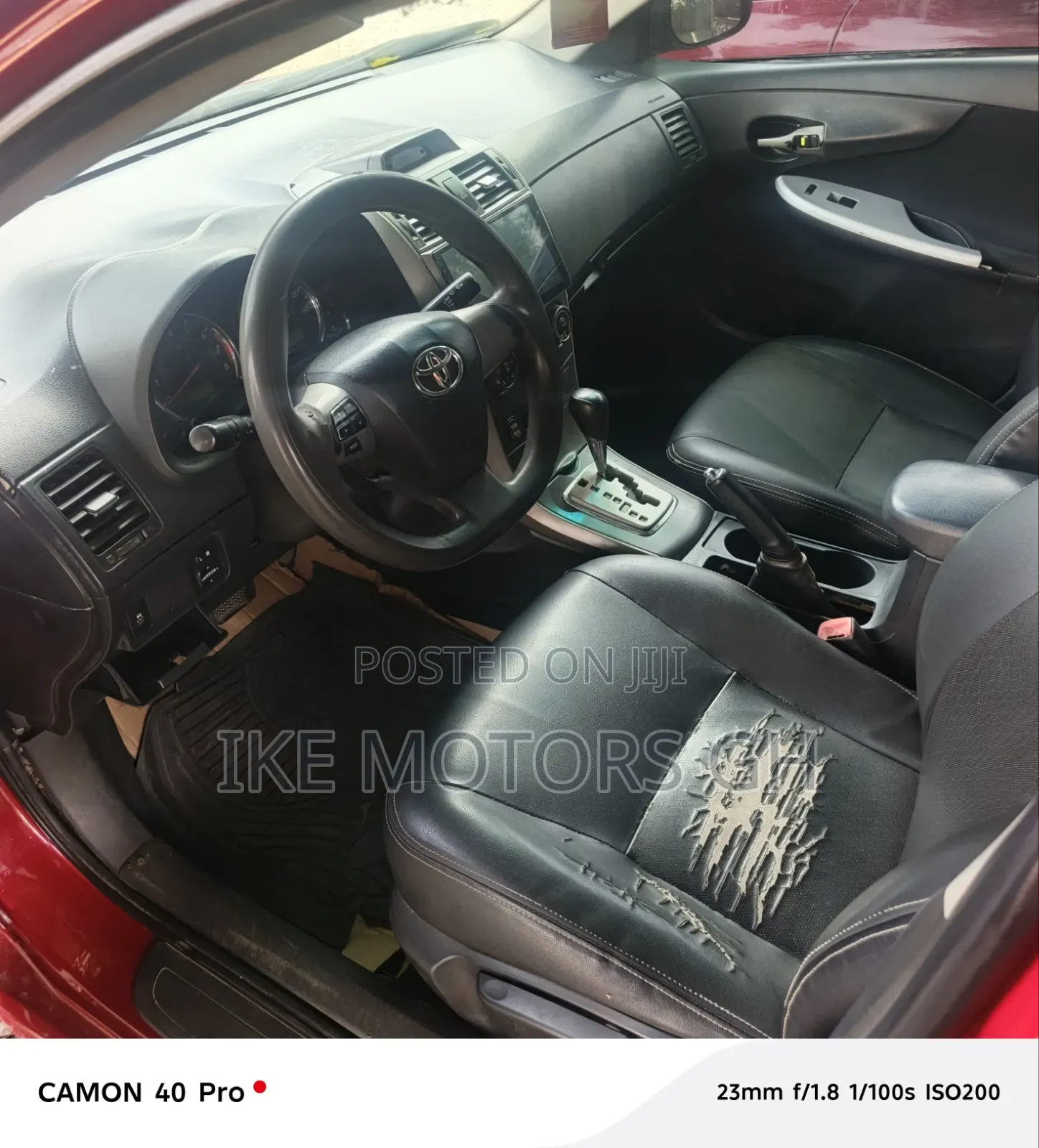Toyota Corolla 2013 Red