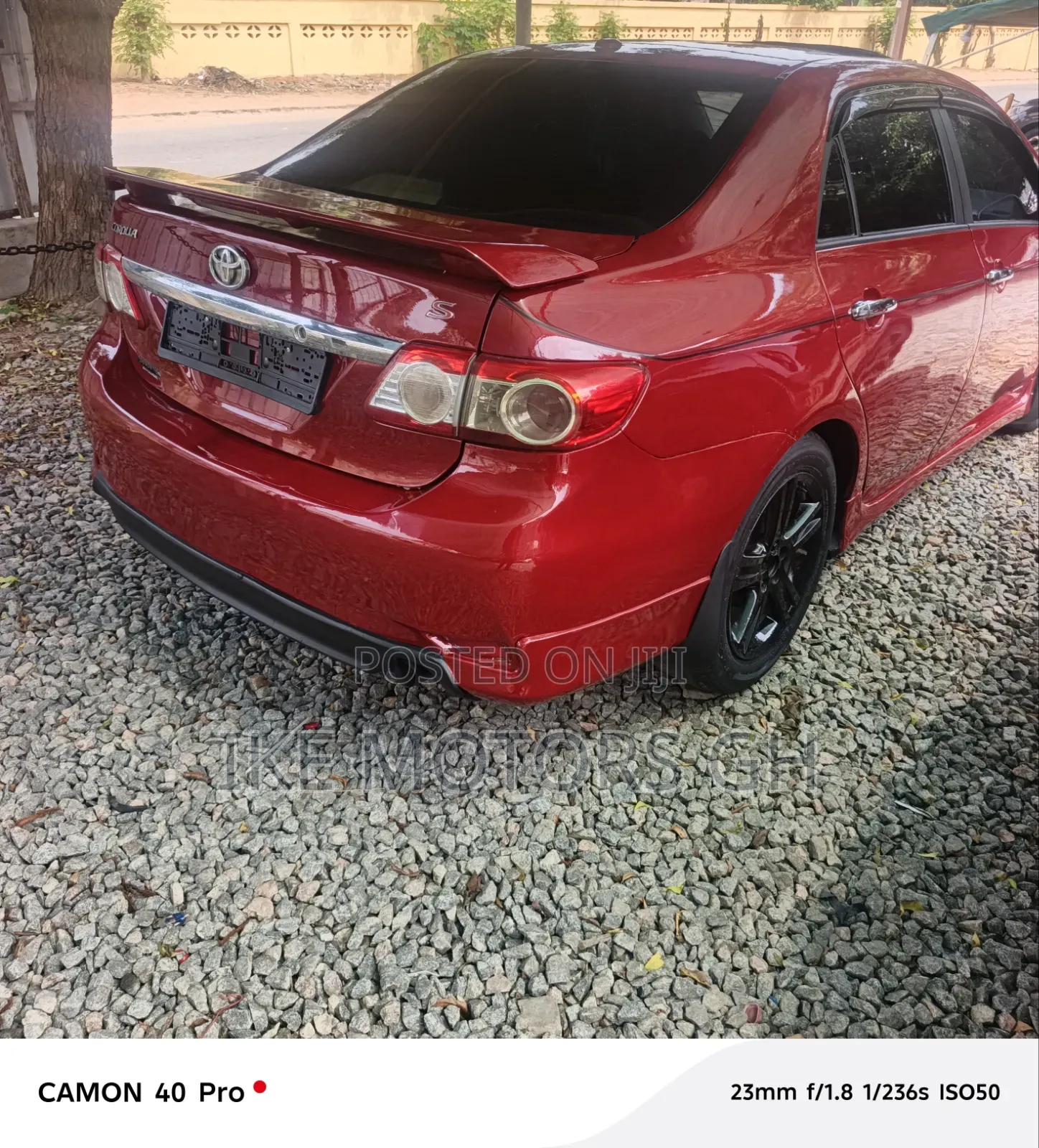 Toyota Corolla 2013 Red