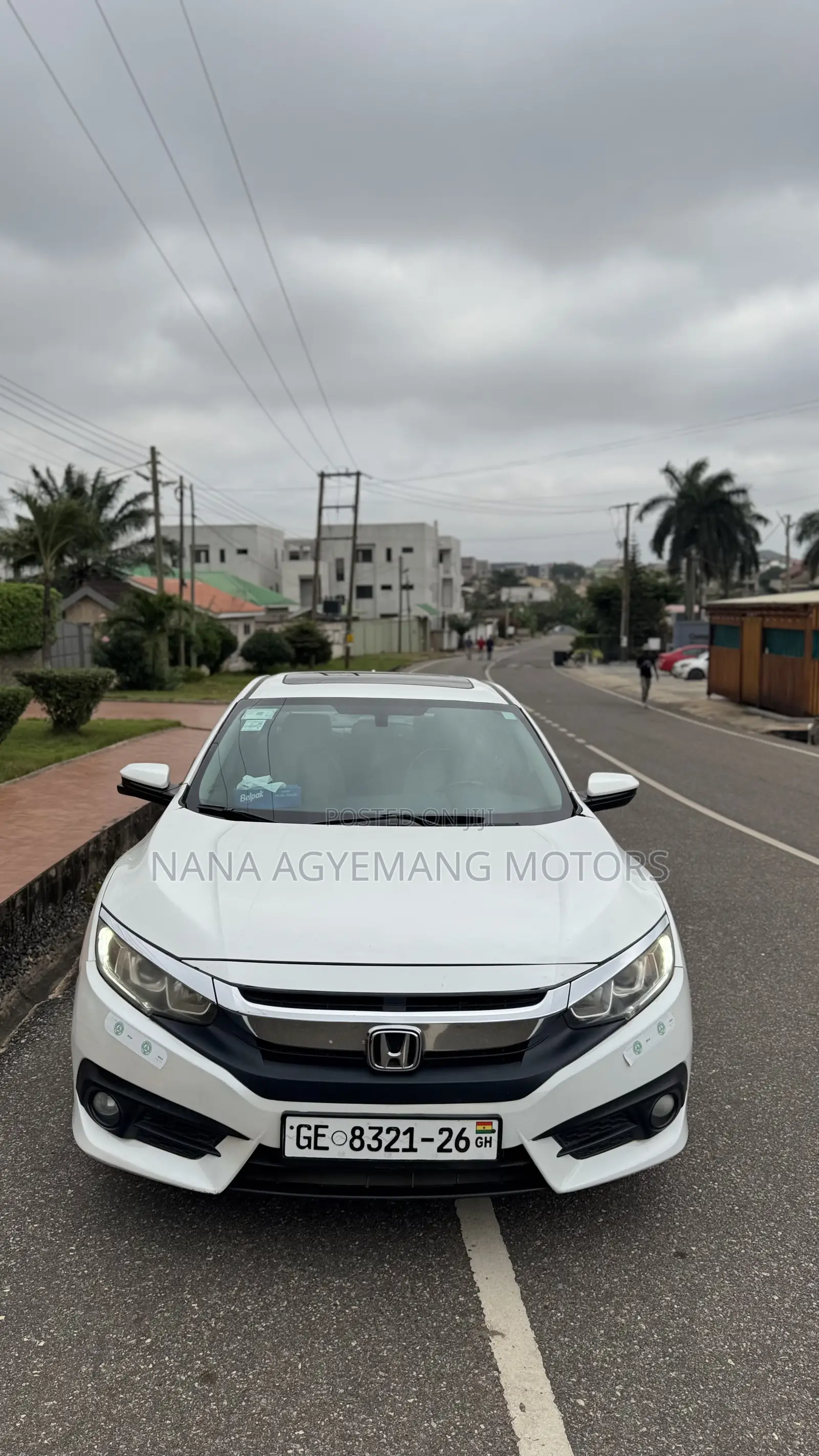 Honda Civic EX-L 4dr Sedan (1.5L 4cyl) 2017 White