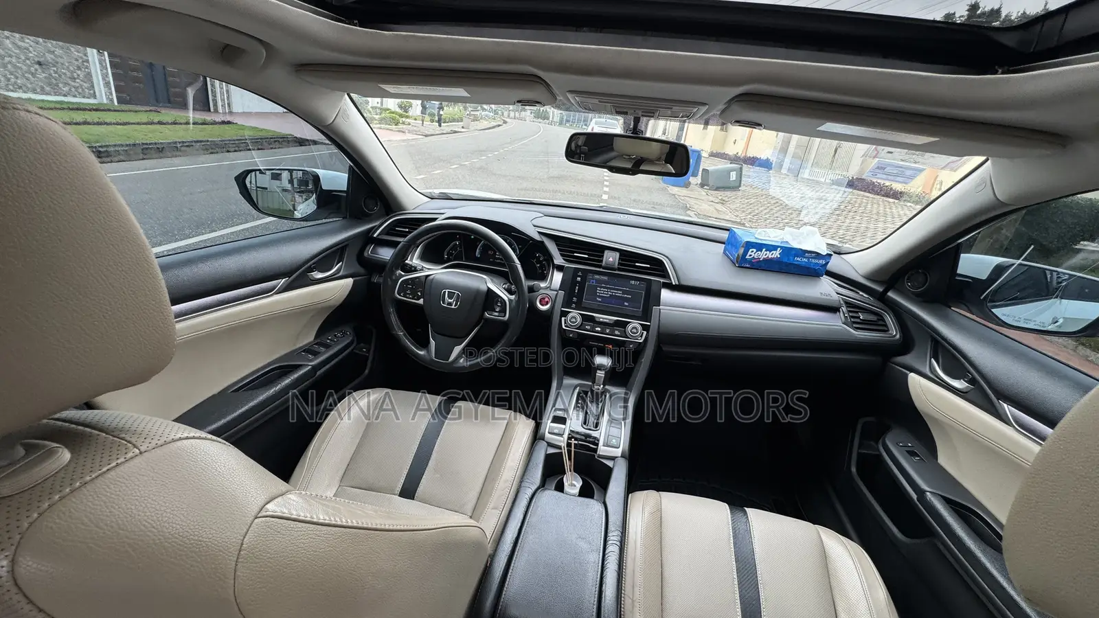 Honda Civic EX-L 4dr Sedan (1.5L 4cyl) 2017 White
