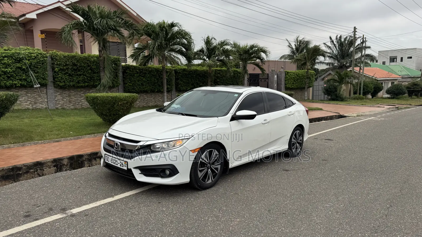 Honda Civic EX-L 4dr Sedan (1.5L 4cyl) 2017 White
