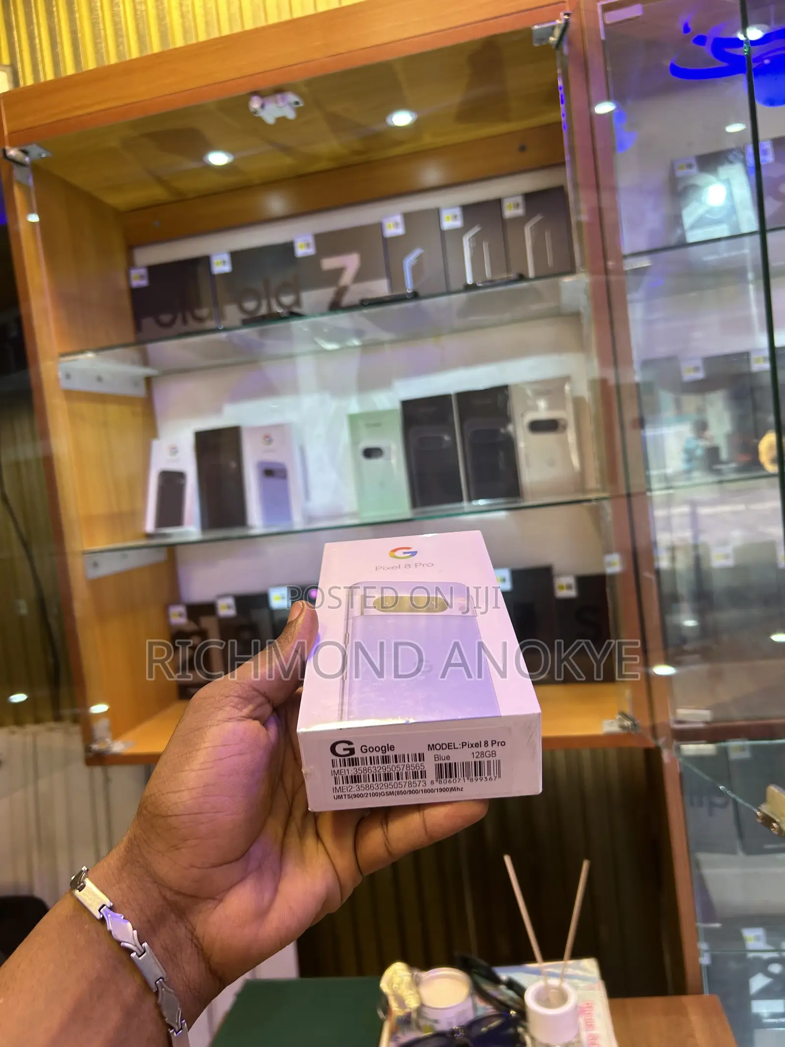 New Google Pixel 8 Pro 128 GB Blue