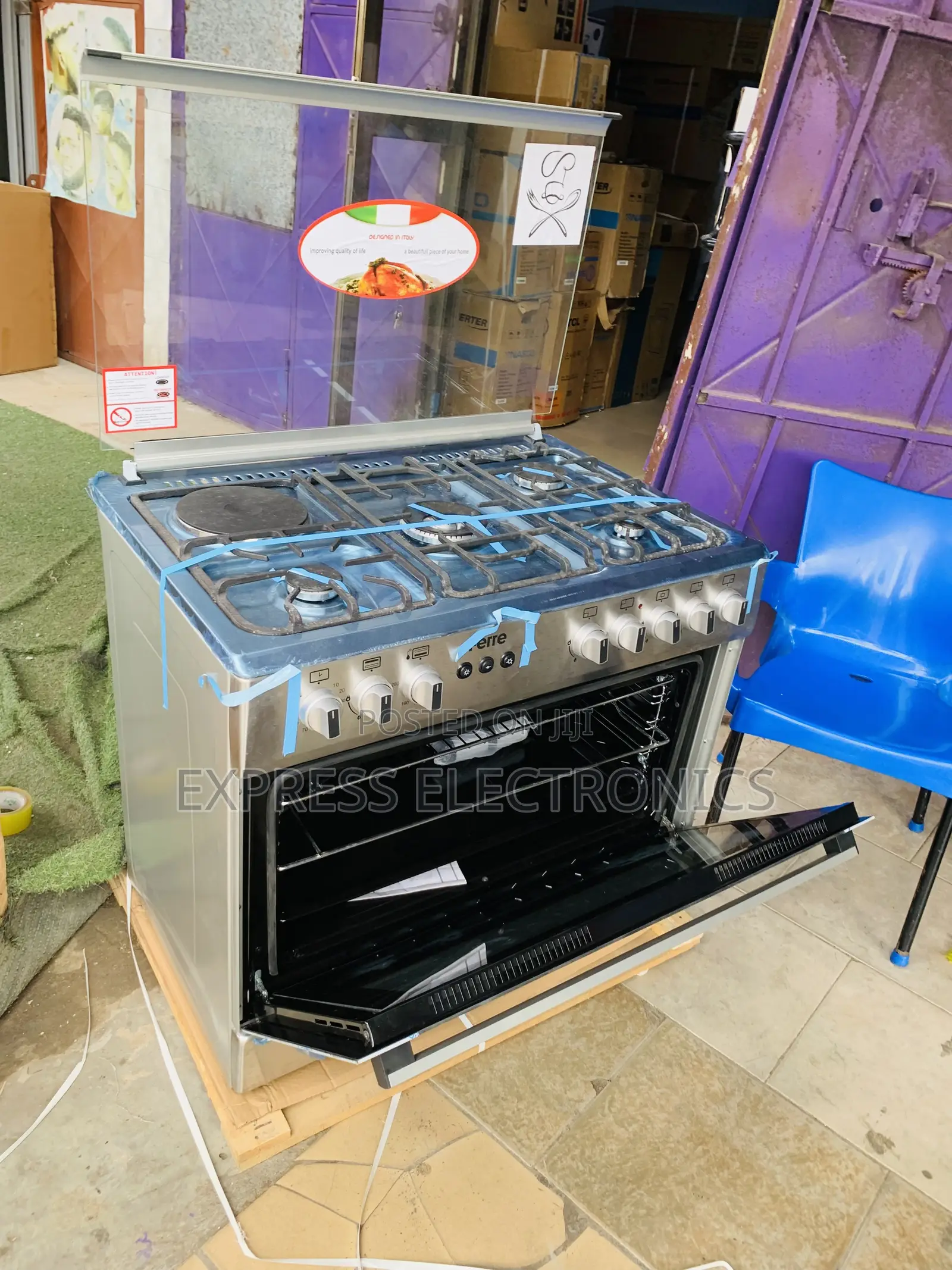 Call and Place Your Order for Ferre Gas Cooker 4-1 Electric 60/90