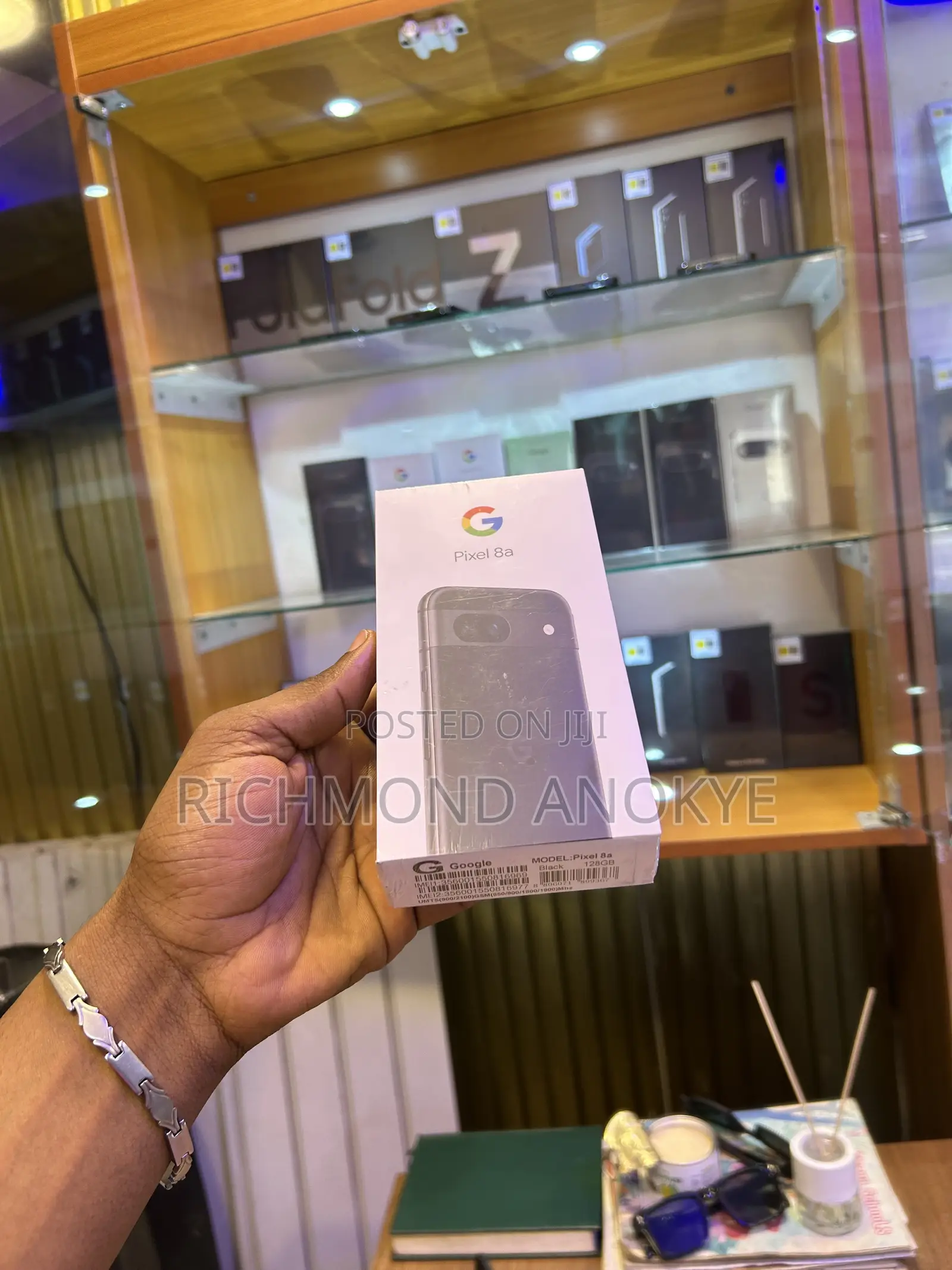 New Google Pixel 8a 128 GB Black