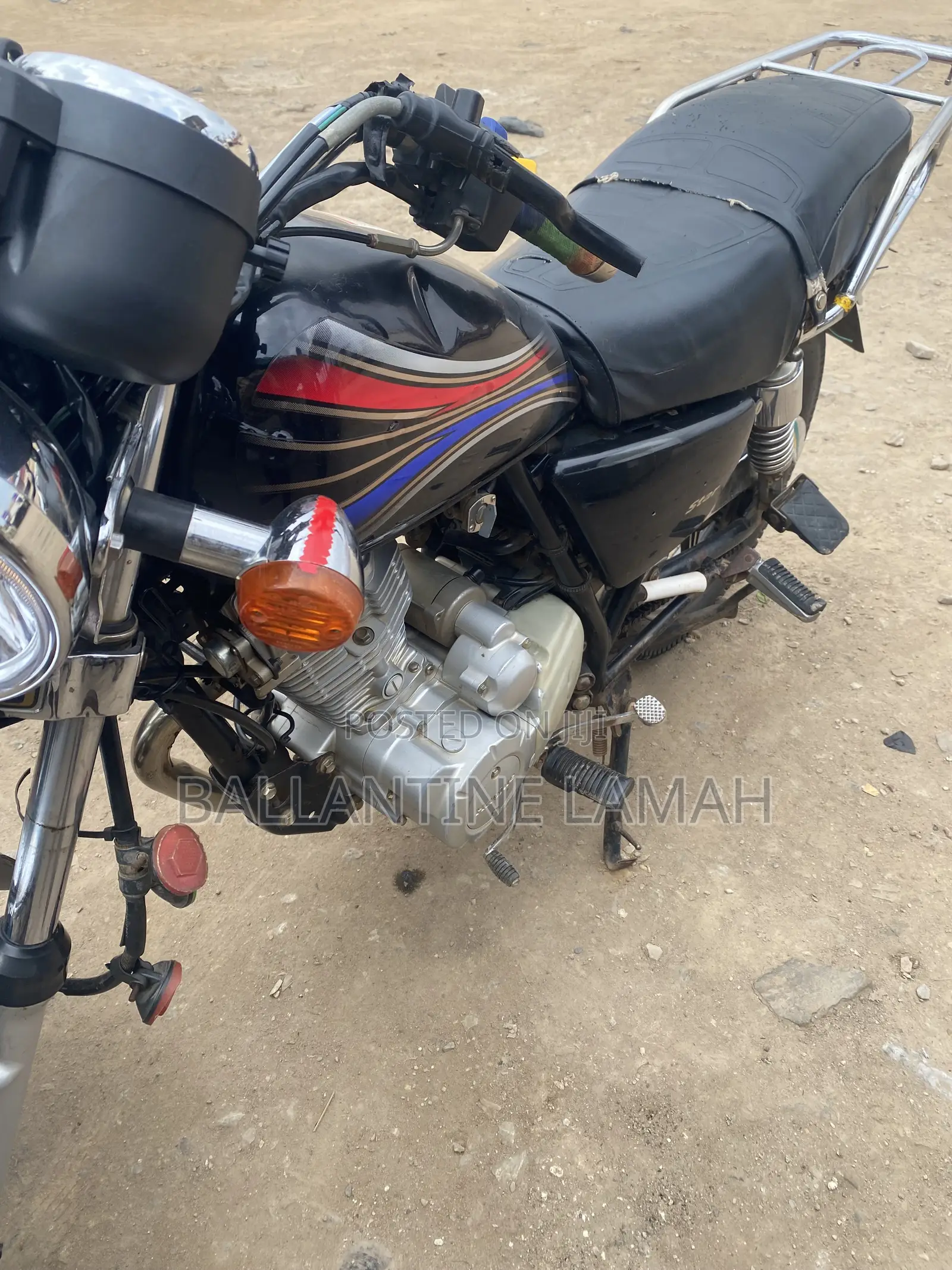 Haojue HJ125-8K 2024 Black