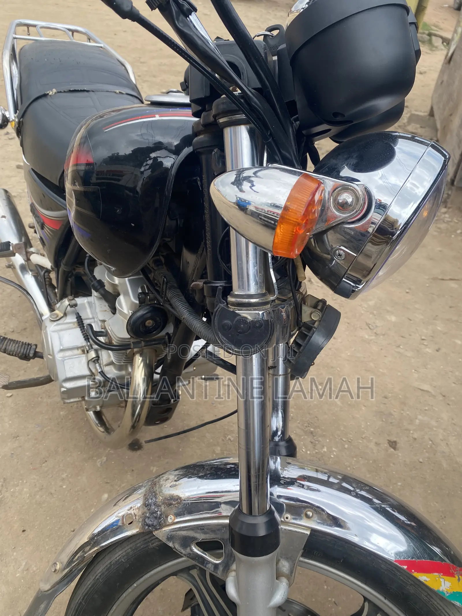 Haojue HJ125-8K 2024 Black