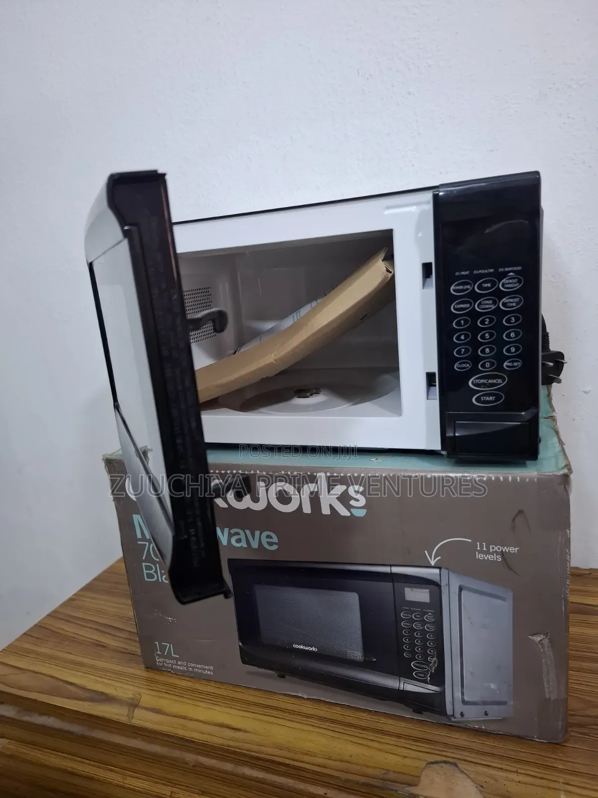17. L Cookworks Digital Microwave Black.... From Uk 🇬🇧