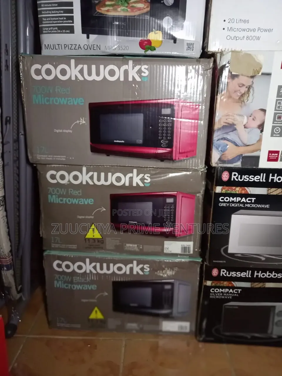 17. L Cookworks Digital Microwave Black.... From Uk 🇬🇧