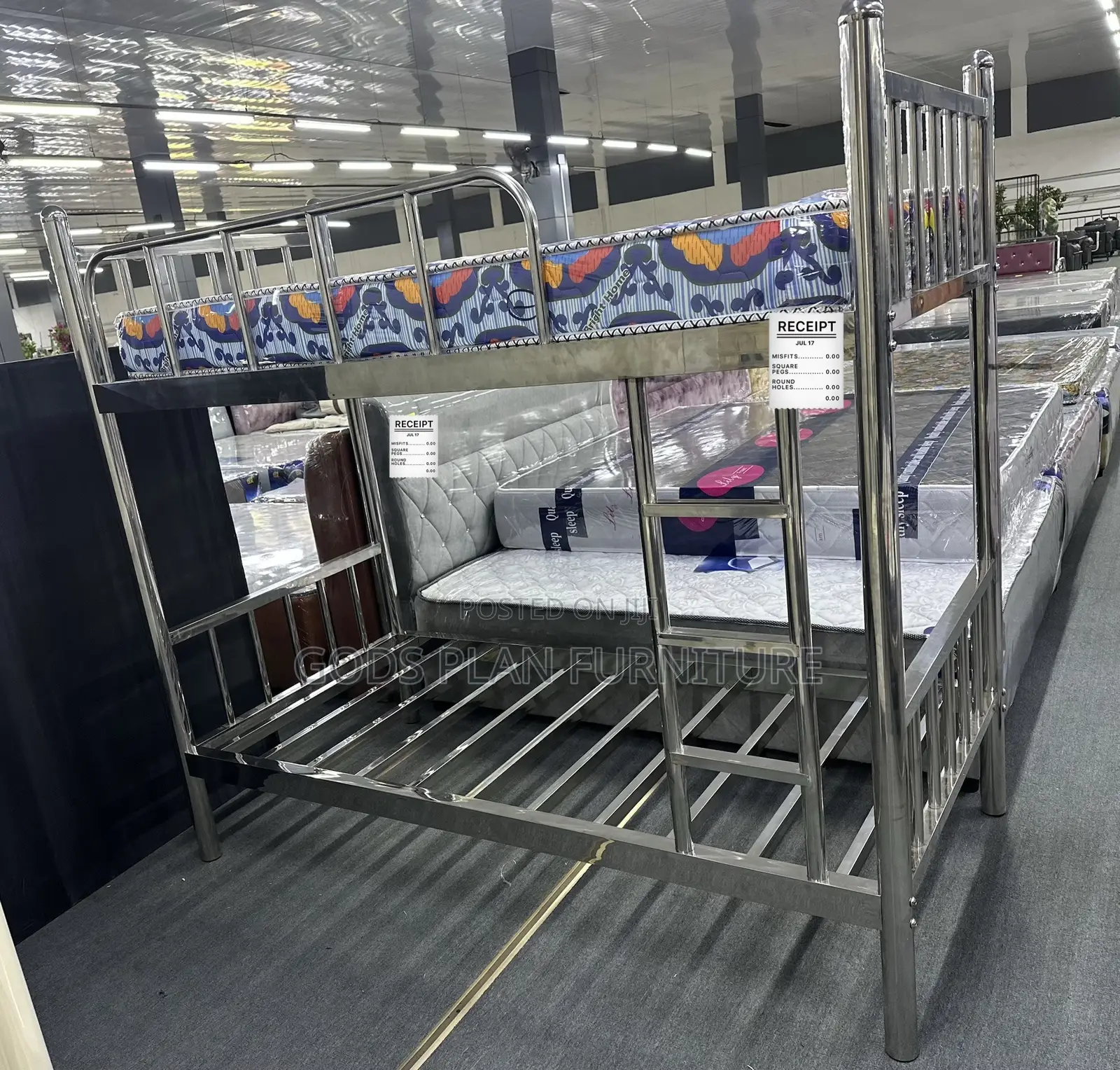 Stainless Steel Bunk Bed