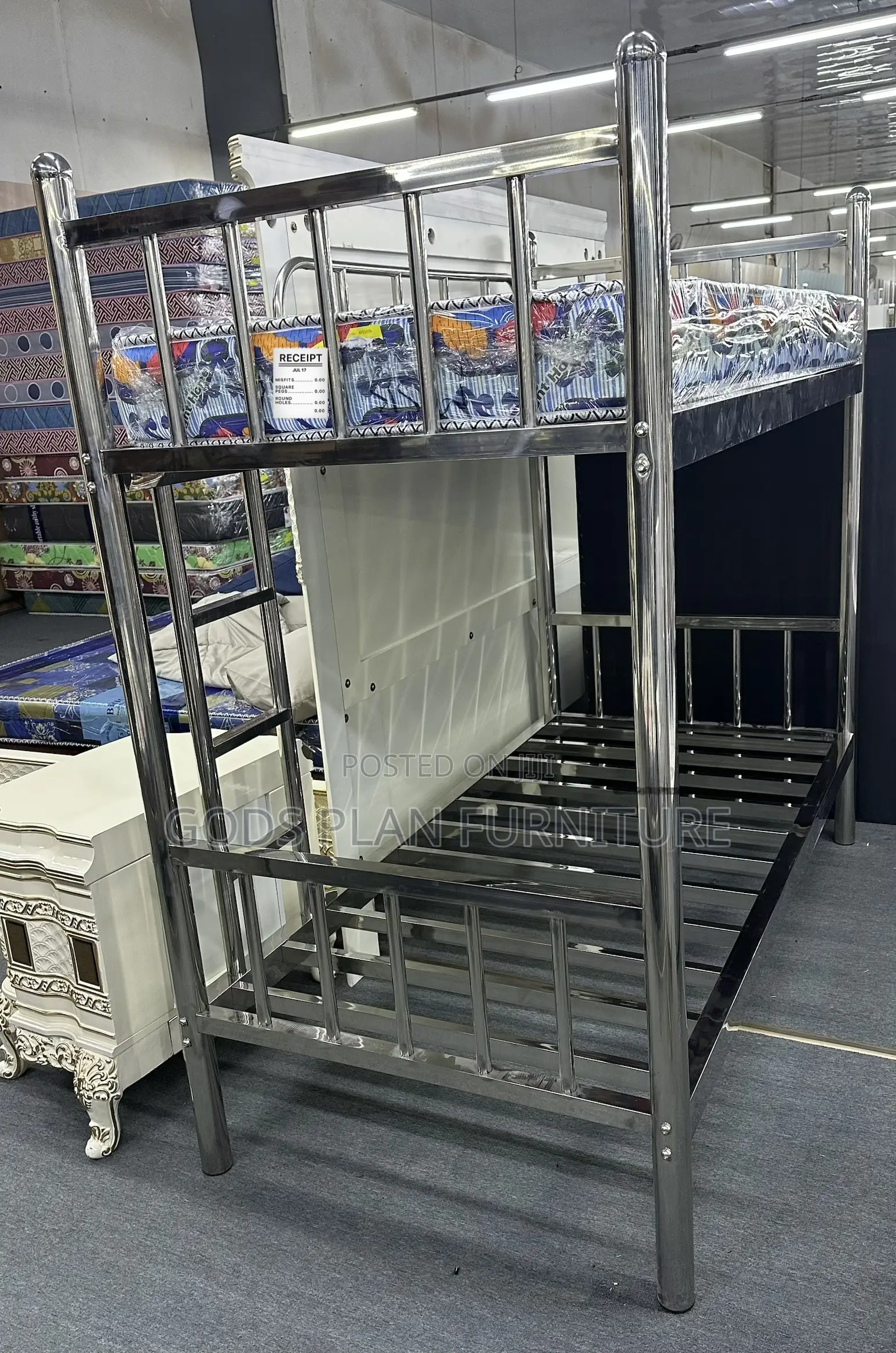 Stainless Steel Bunk Bed
