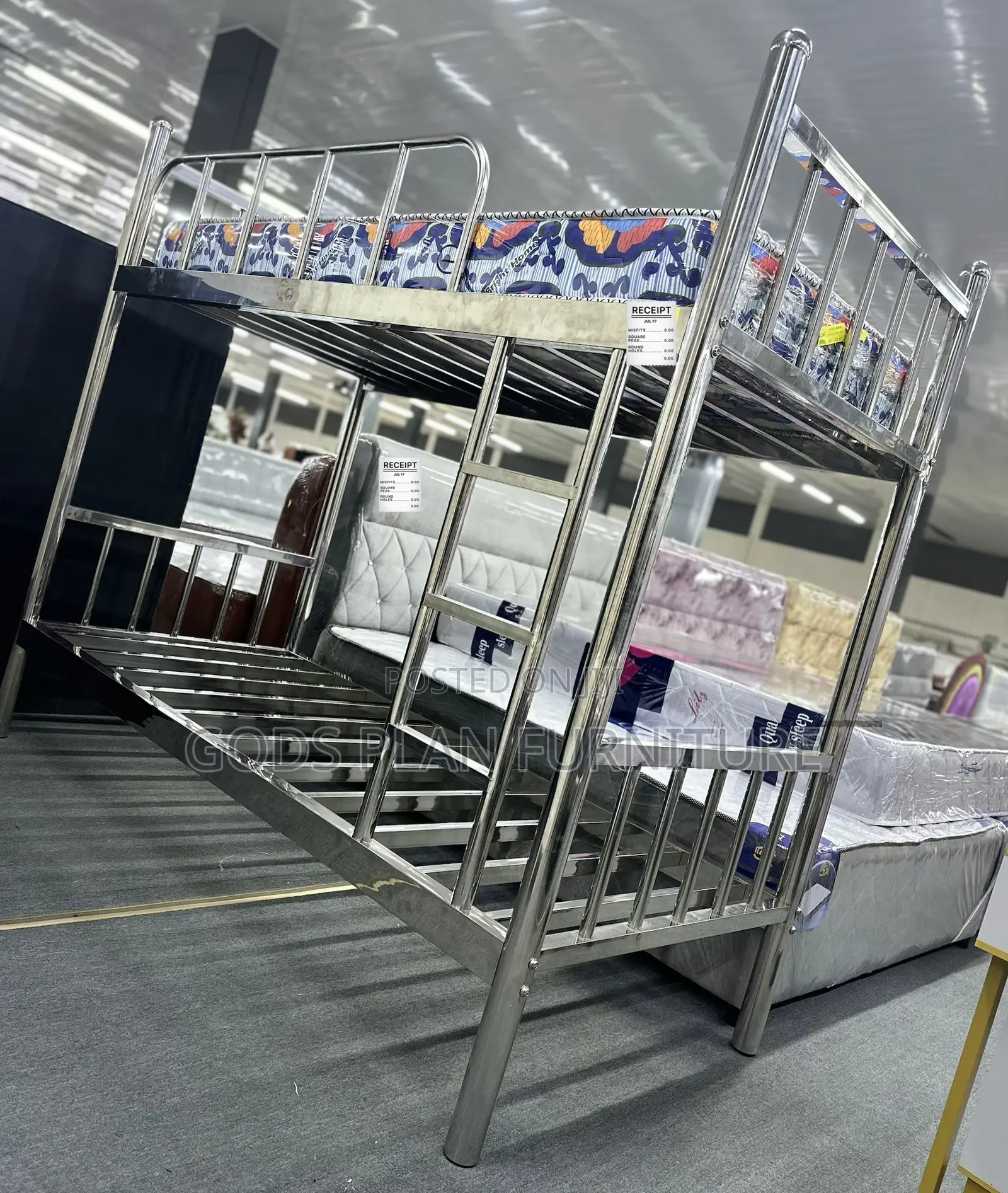 Stainless Steel Bunk Bed