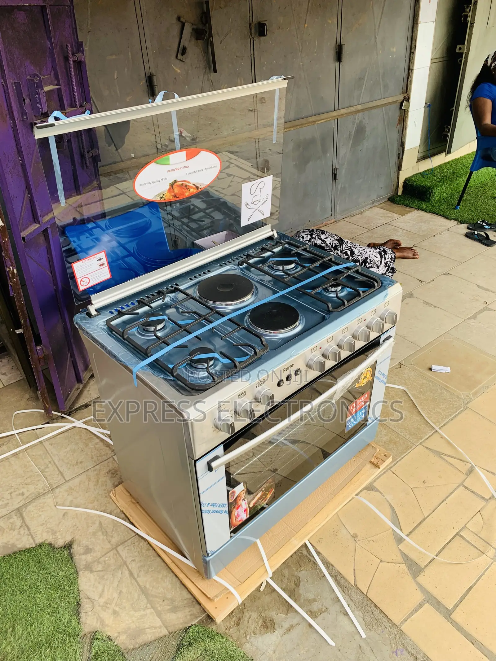 Available Now Ferre Gas Cooker Oven Grill 4-2 60/90