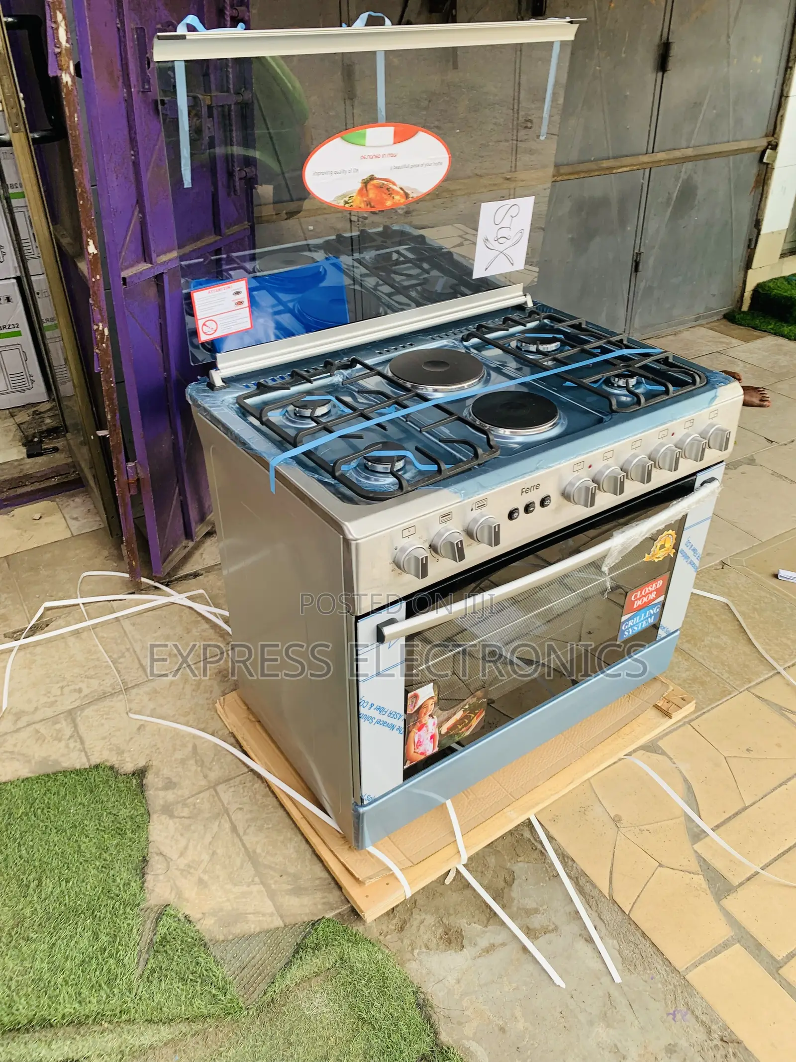 Available Now Ferre Gas Cooker Oven Grill 4-2 60/90