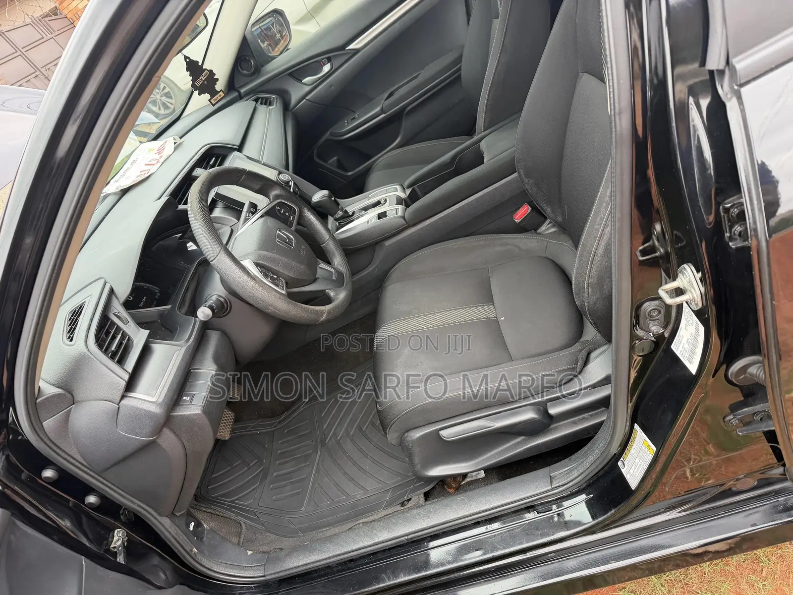 Honda Civic LX 4dr Sedan (2.0L 4cyl) 2016 Black