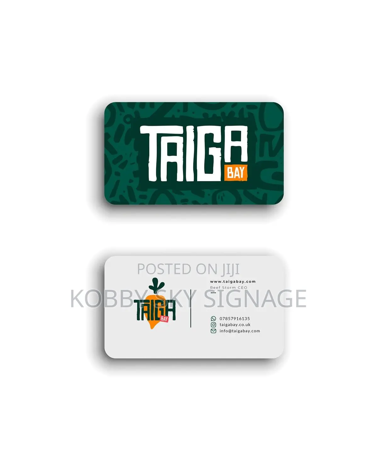 Business Card Design – Front Back Visiting Cards, Ghana