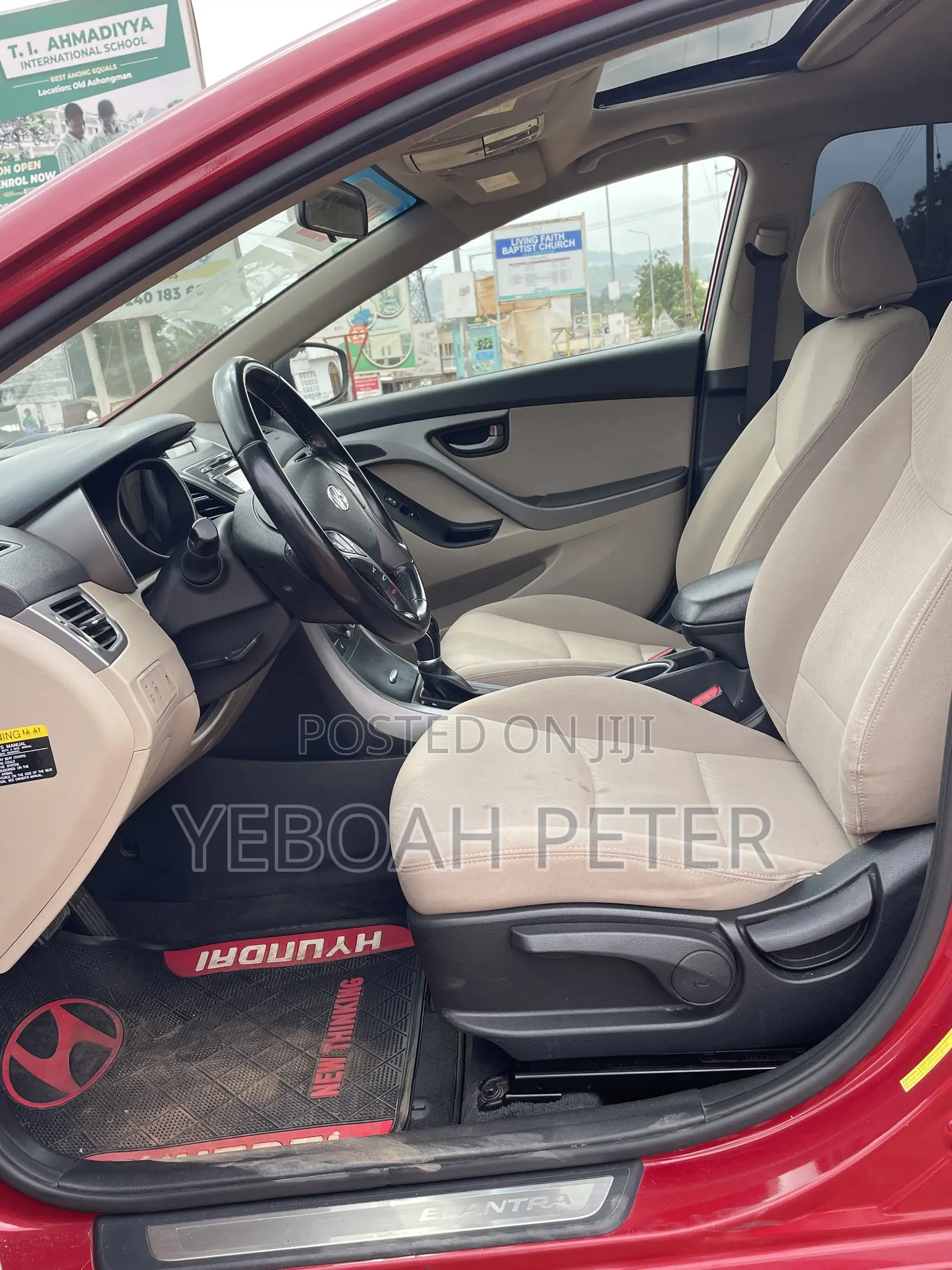 Hyundai Elantra 2016 Red