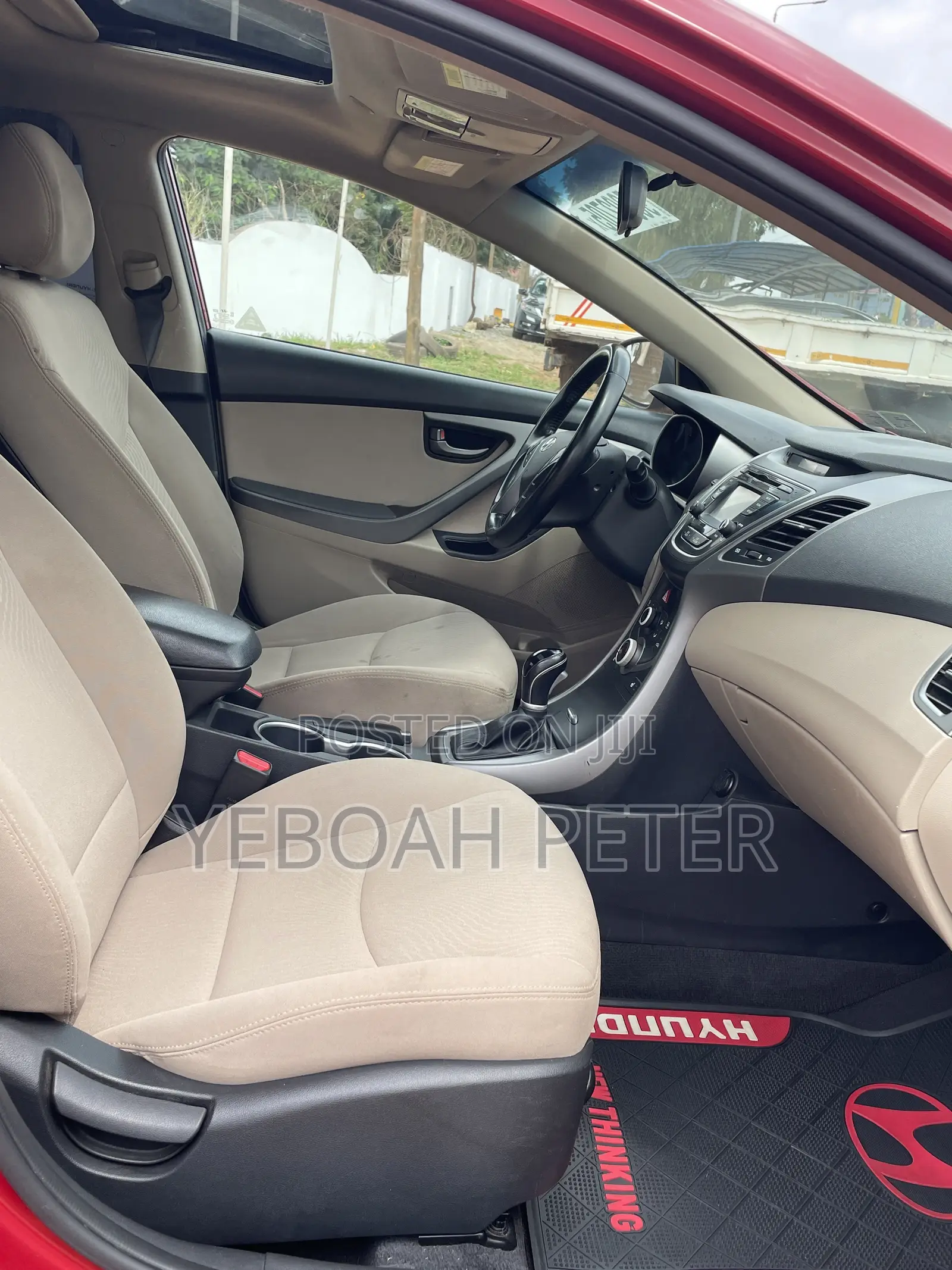 Hyundai Elantra 2016 Red
