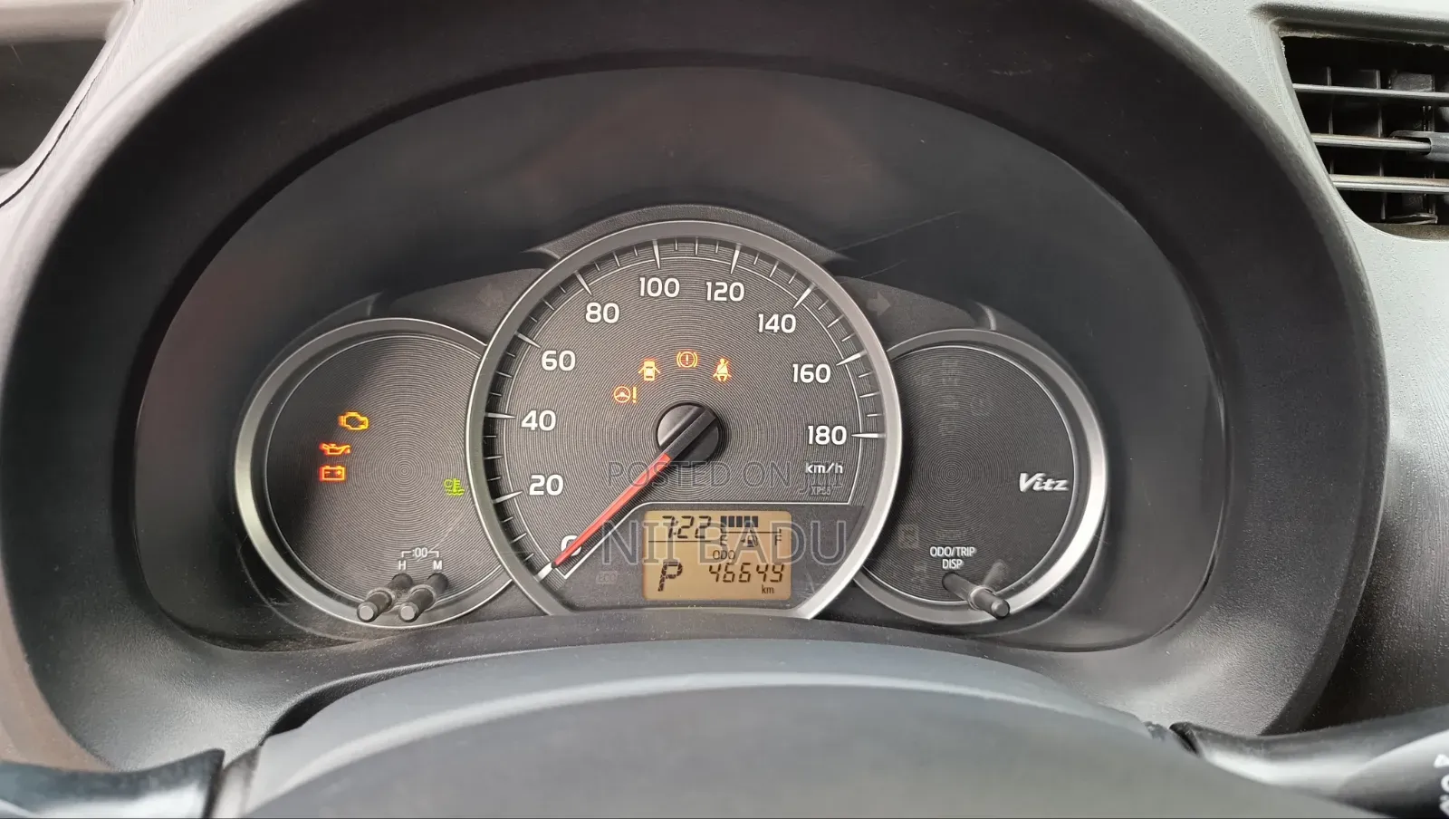 Toyota Vitz 1.3 FWD 5dr 2014 Pink