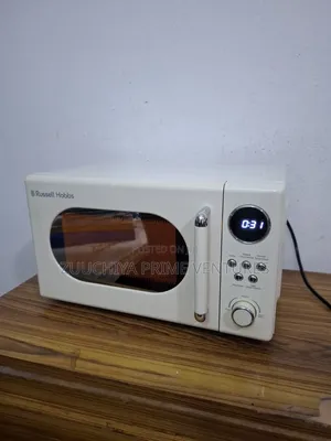 20. L Russell Hobbs Retro Compact Cream Microwave... From Uk🇬🇧